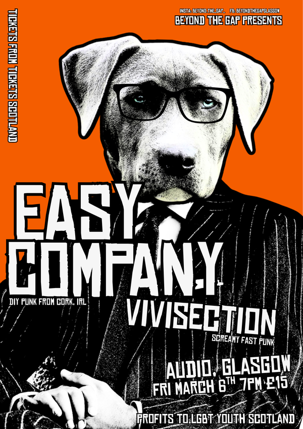 BEYOND THE GAP Presents - Easy Company w/ Vivesection & Dead  Wet Things
