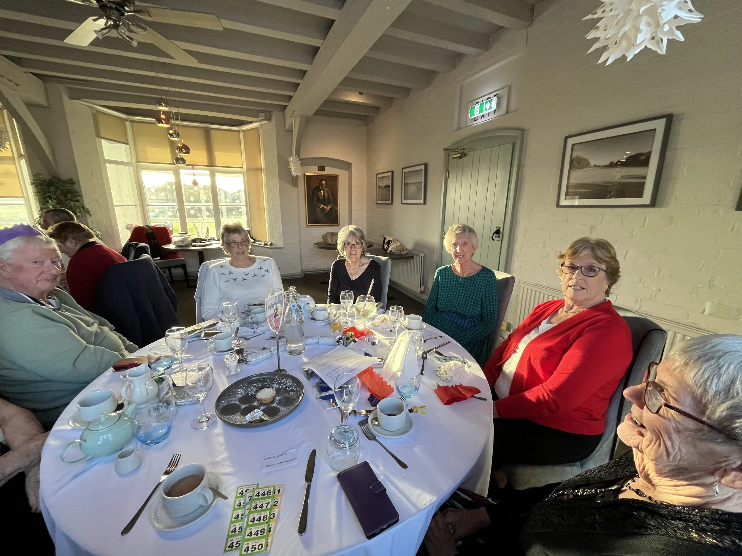 Club Christmas meal 2025
