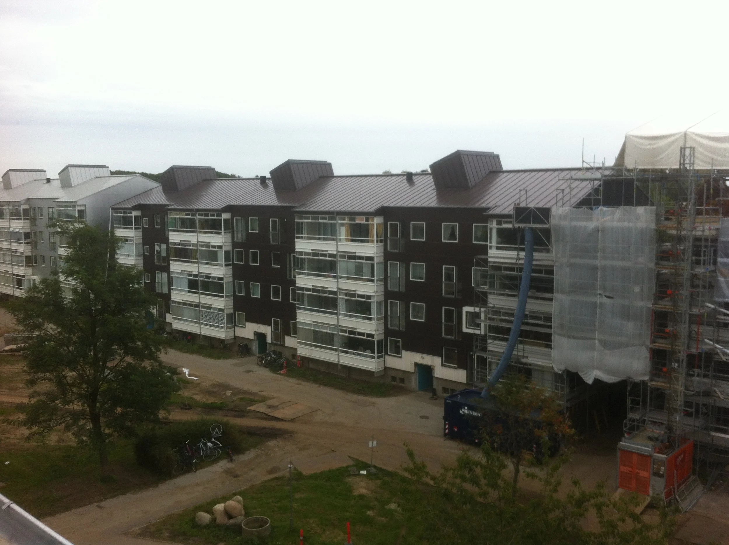 Egedalsvænge - Tag/facade renovering - 650 lejligheder i Kokkedal