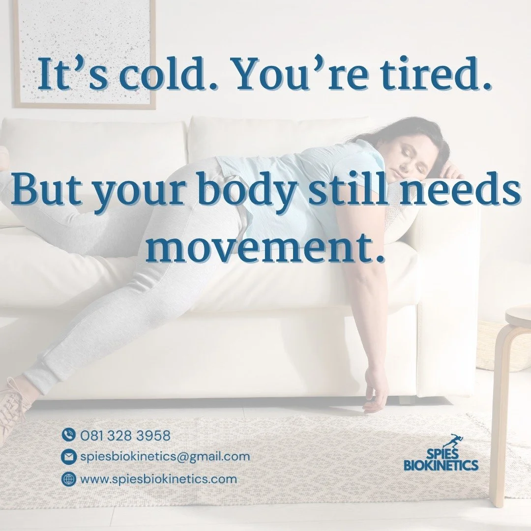 📍Namibian winters are mild — but they still make us sluggish.
Your body doesn’t need you to train harder. It needs you to move smarter.
✨ Even gentle movement boosts:
✔️ Joint health
✔️ Lung function in dry air
✔️ Mood + energy levels