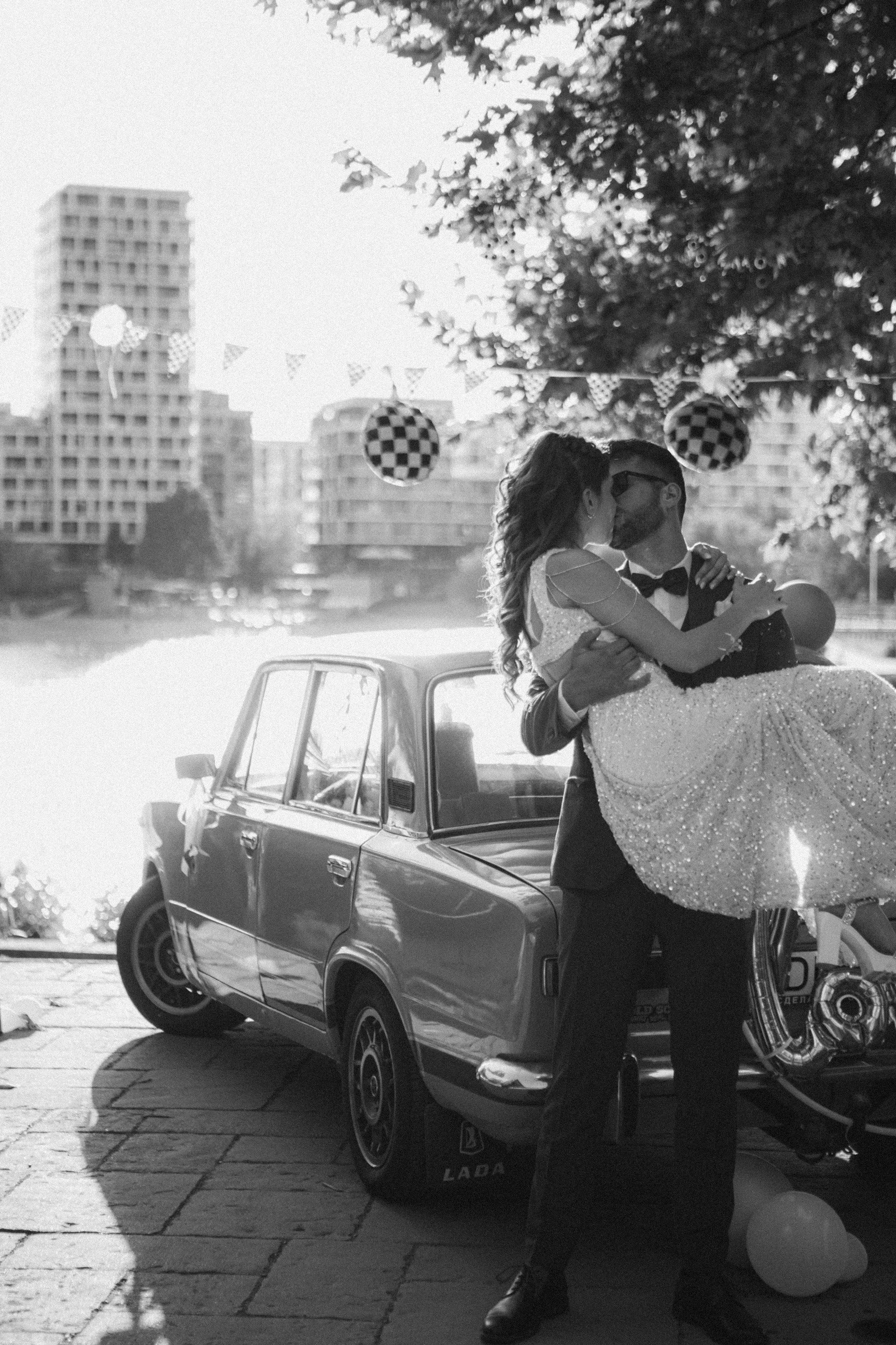 Esküvő a kopasz gáton és kreatív fotózás. Kéri Levente esküvői fotó