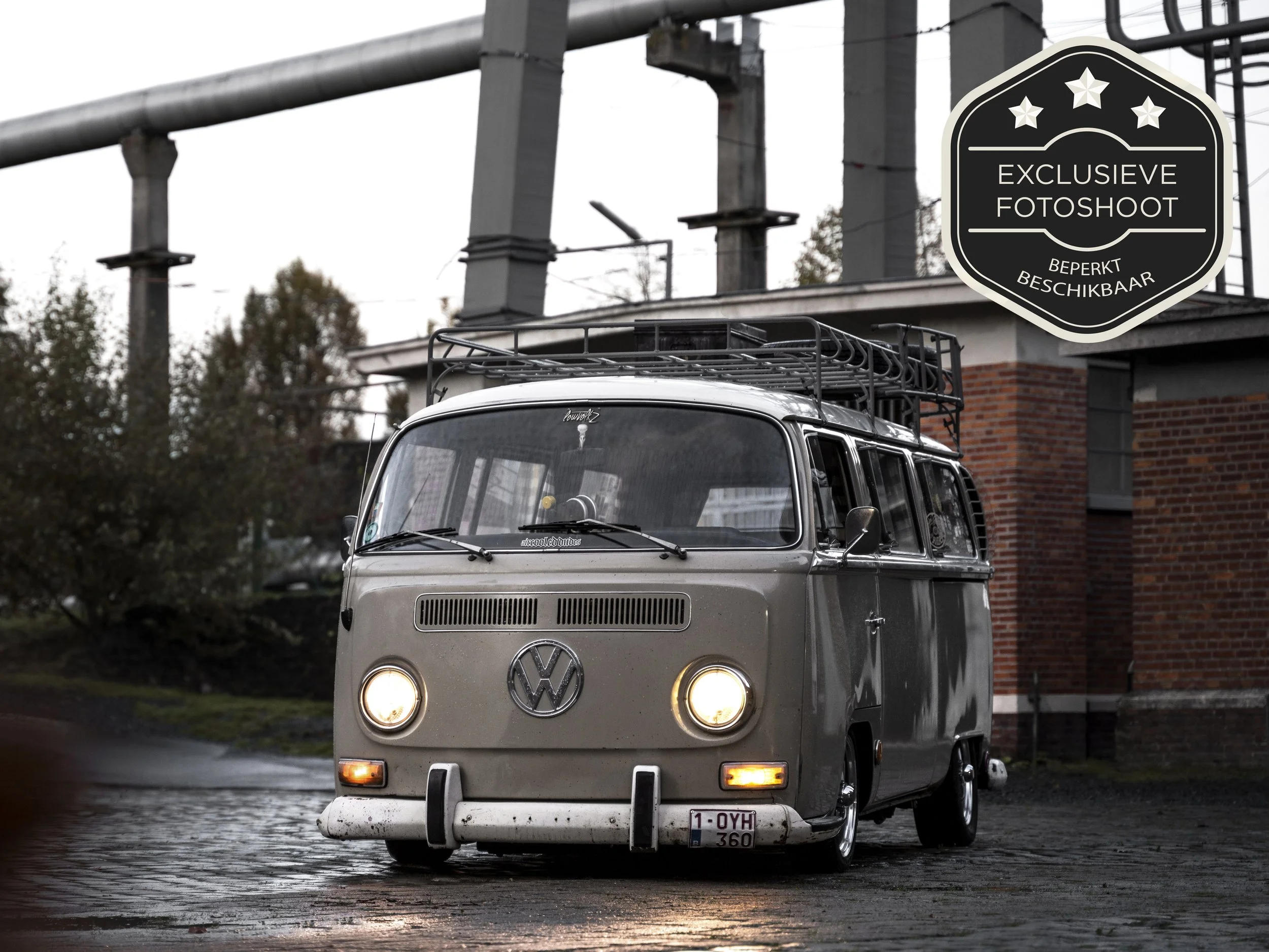 Communieshoot met oldtimer VW busje