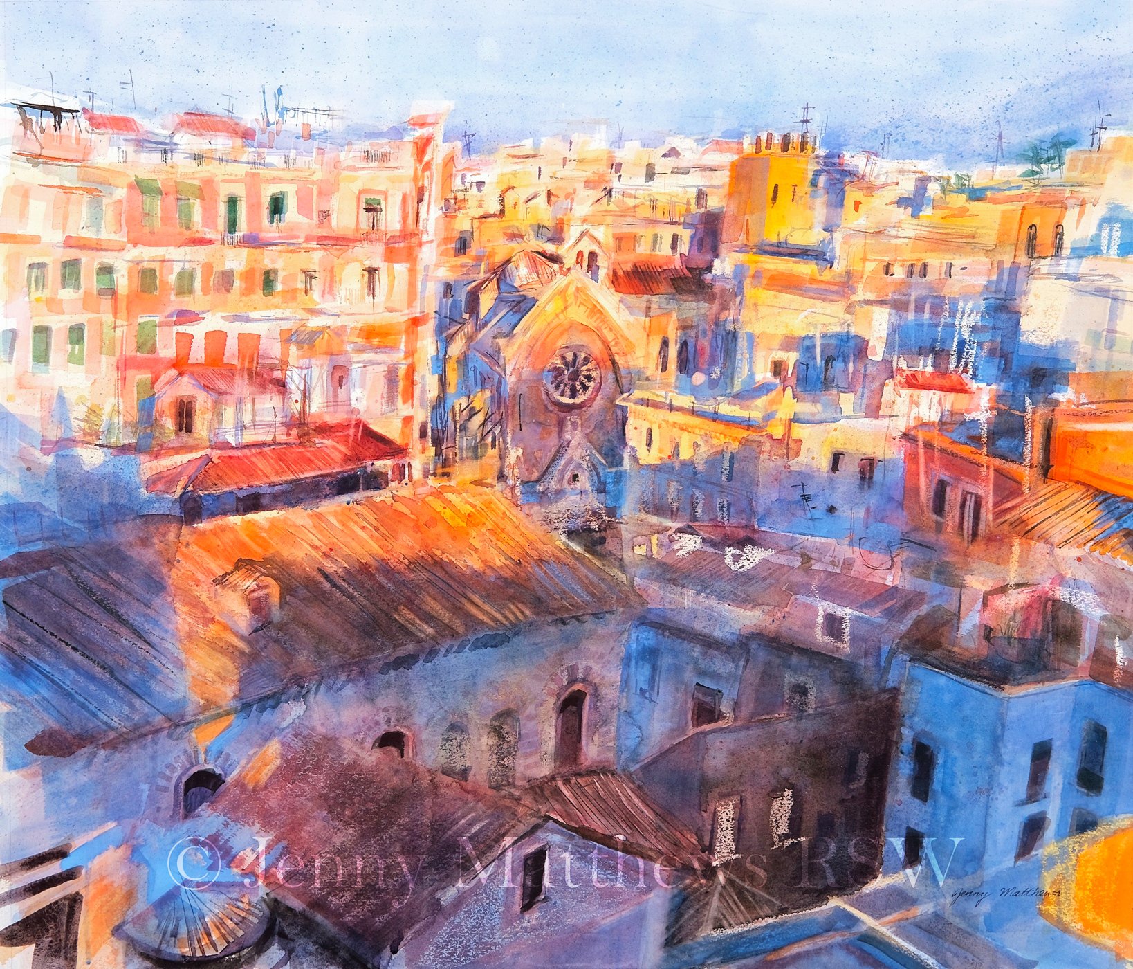 Roman Sunset Jenny Matthews RSW.d.jpg