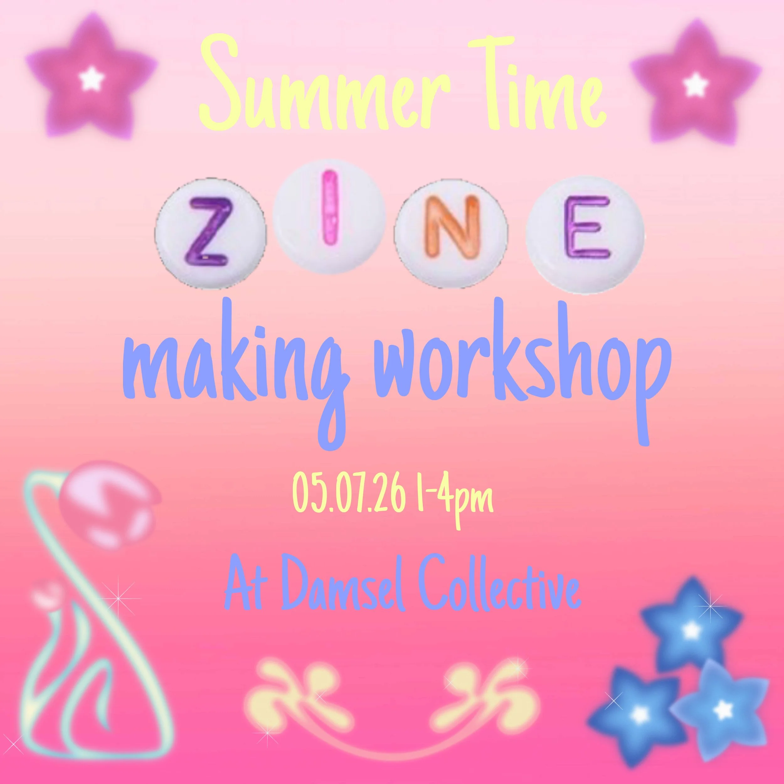 Summer Time Zine Making Workshop