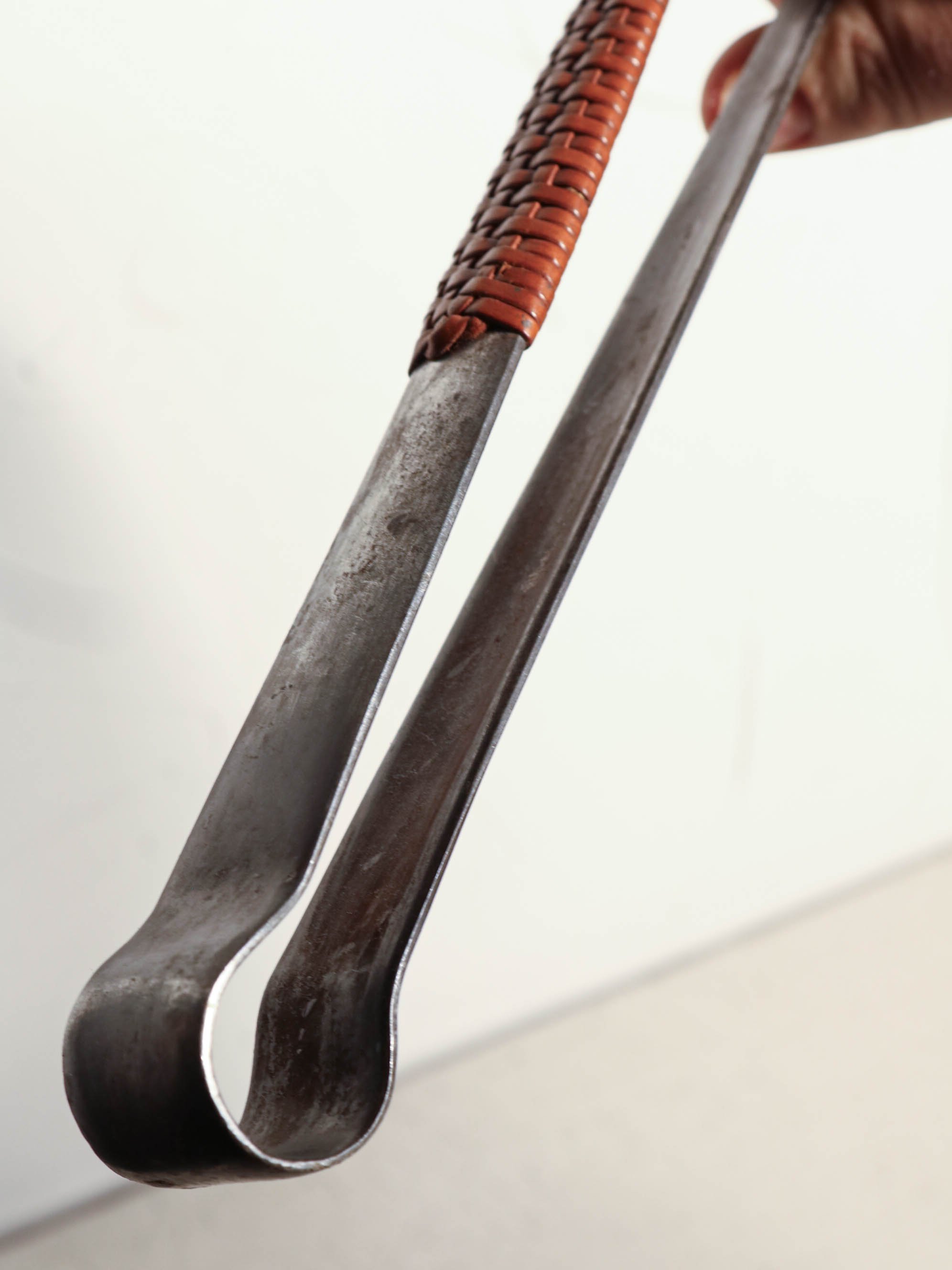 Fig. 3 Likely Dino Tedeschi Medium Tweezers with modified tips. These have all the hallmarks of Dino's tweezers including a rounded spring and other details specific to Dino. However, they are a bit wider than other examples I've seen which may indic