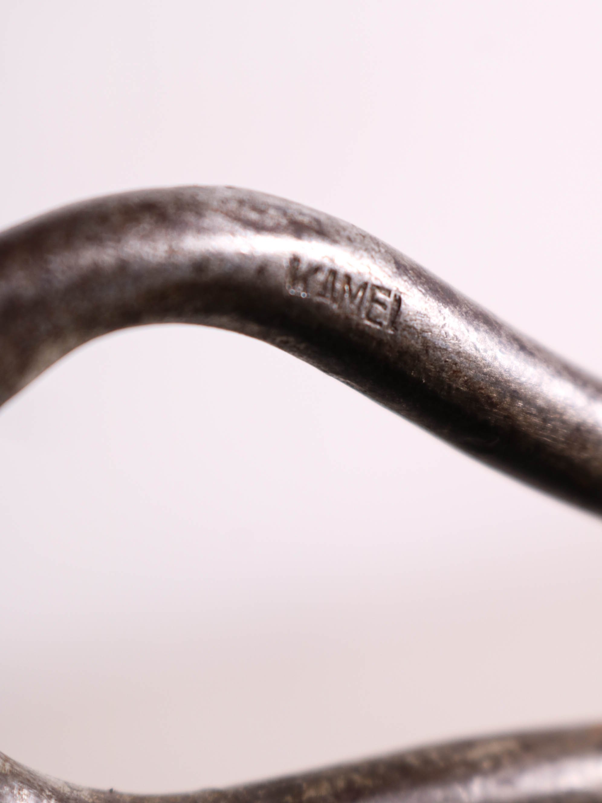 Fig. 5 Possibly French Diamond Shears. Pre-war from the collection of a Murano glassblower