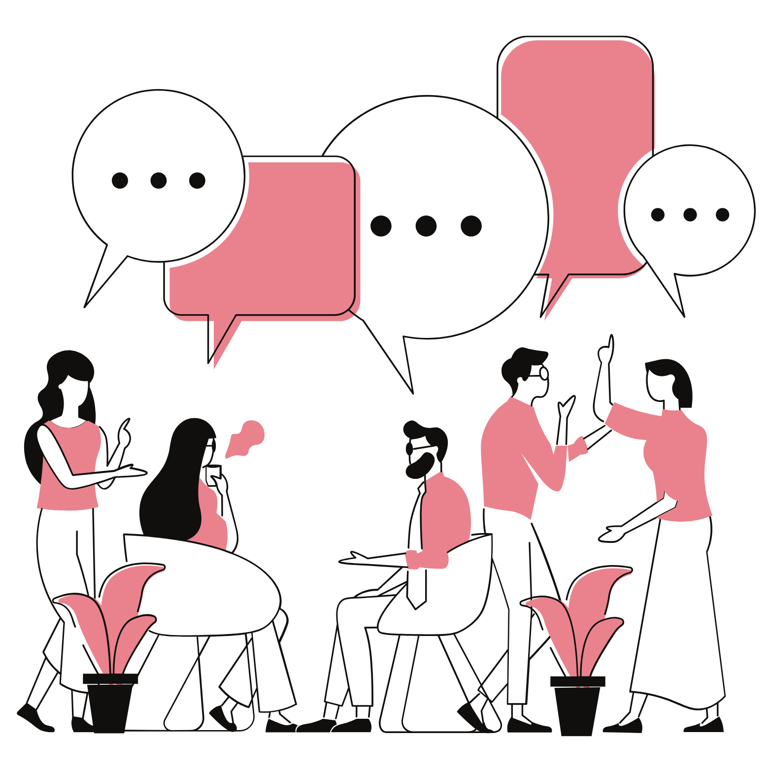 View through a restaurant window showing a neon 'OPEN' sign, a woman in a red cap and apron preparing food, and a man hanging roasted ducks.