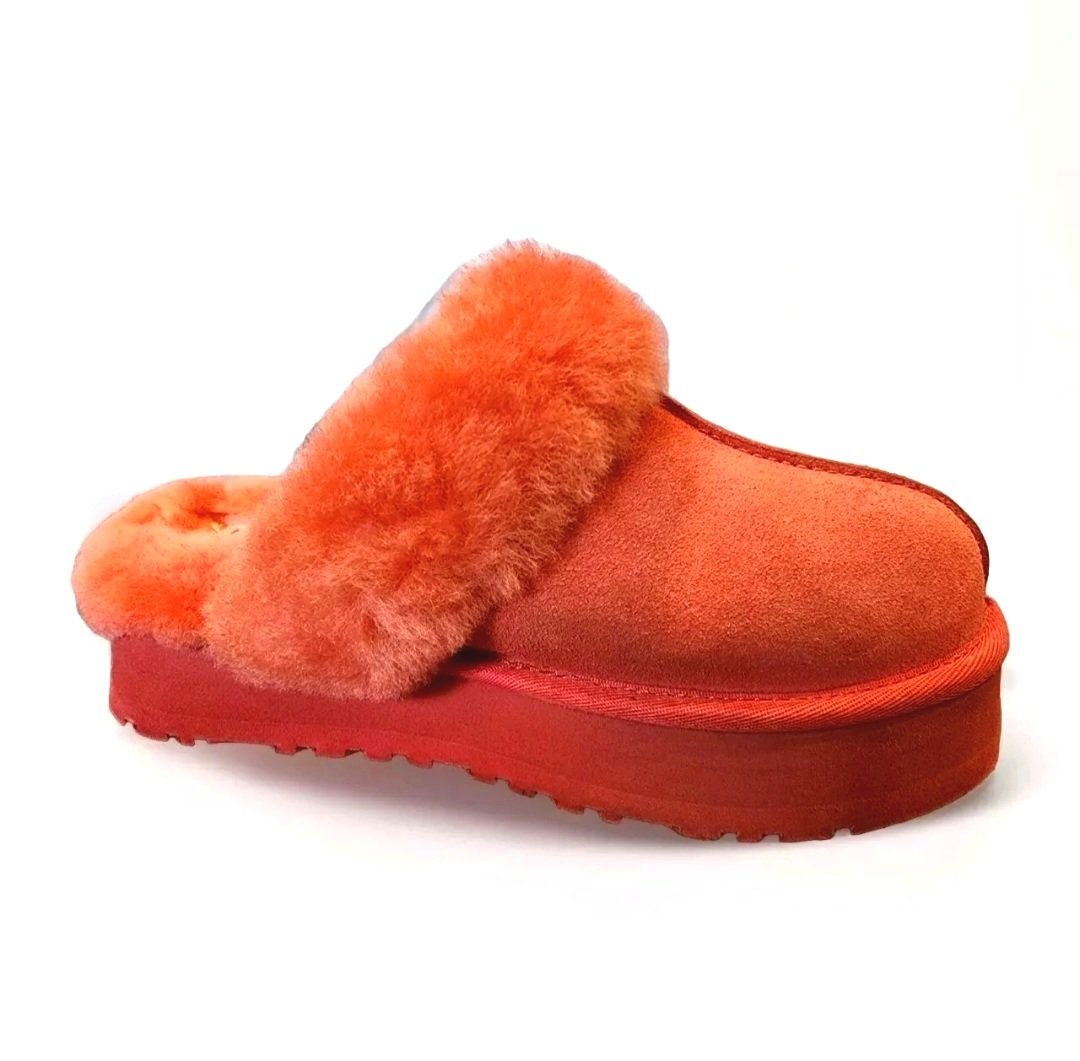 UGGS+DISQUETTE+SAMBA+RED+SUEDE++SHEEPSKIN+PLATFORM+SLIPPERS%2C+US+6_+4..jpg