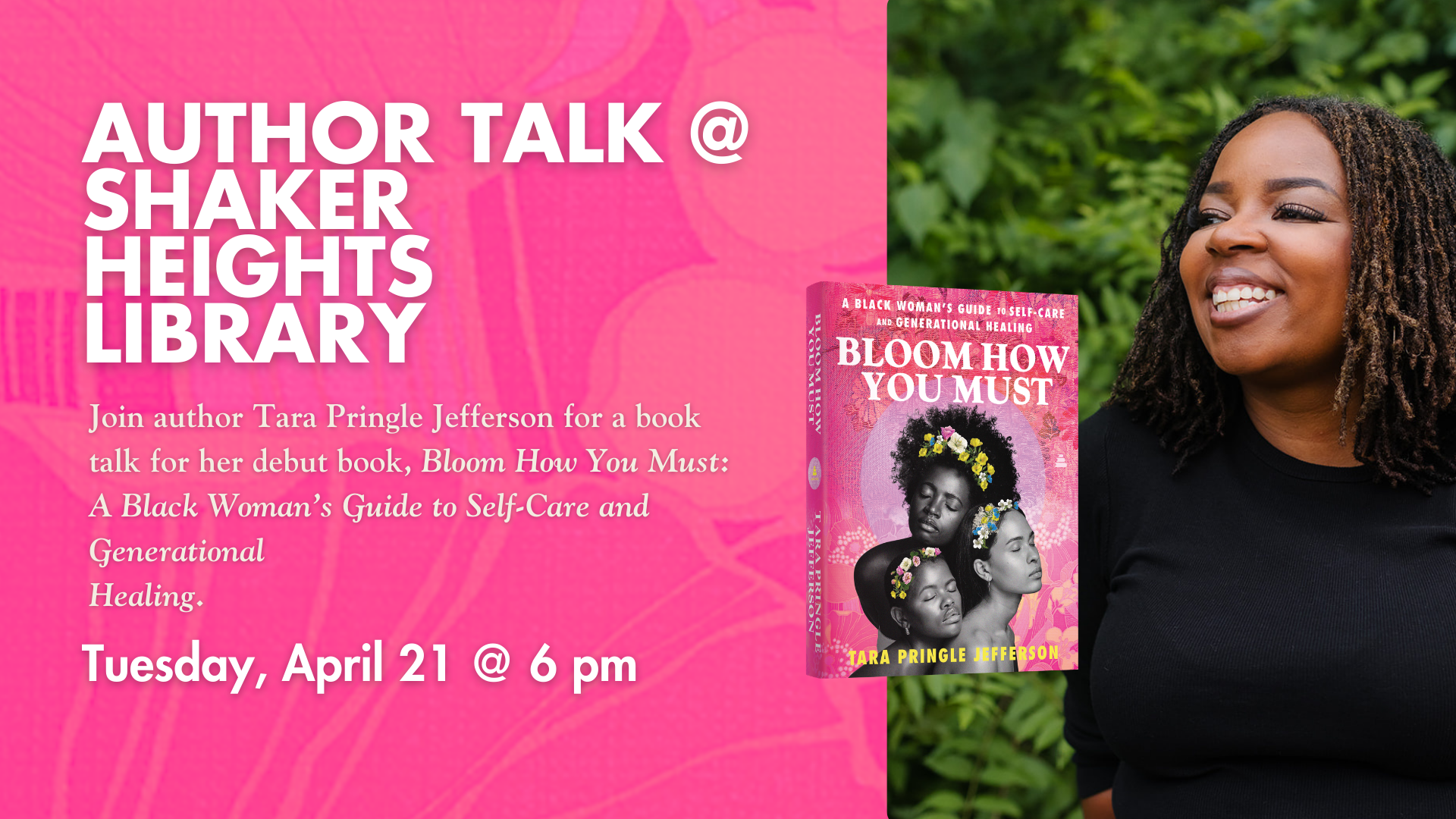 Book Talk at Shaker Heights Library
