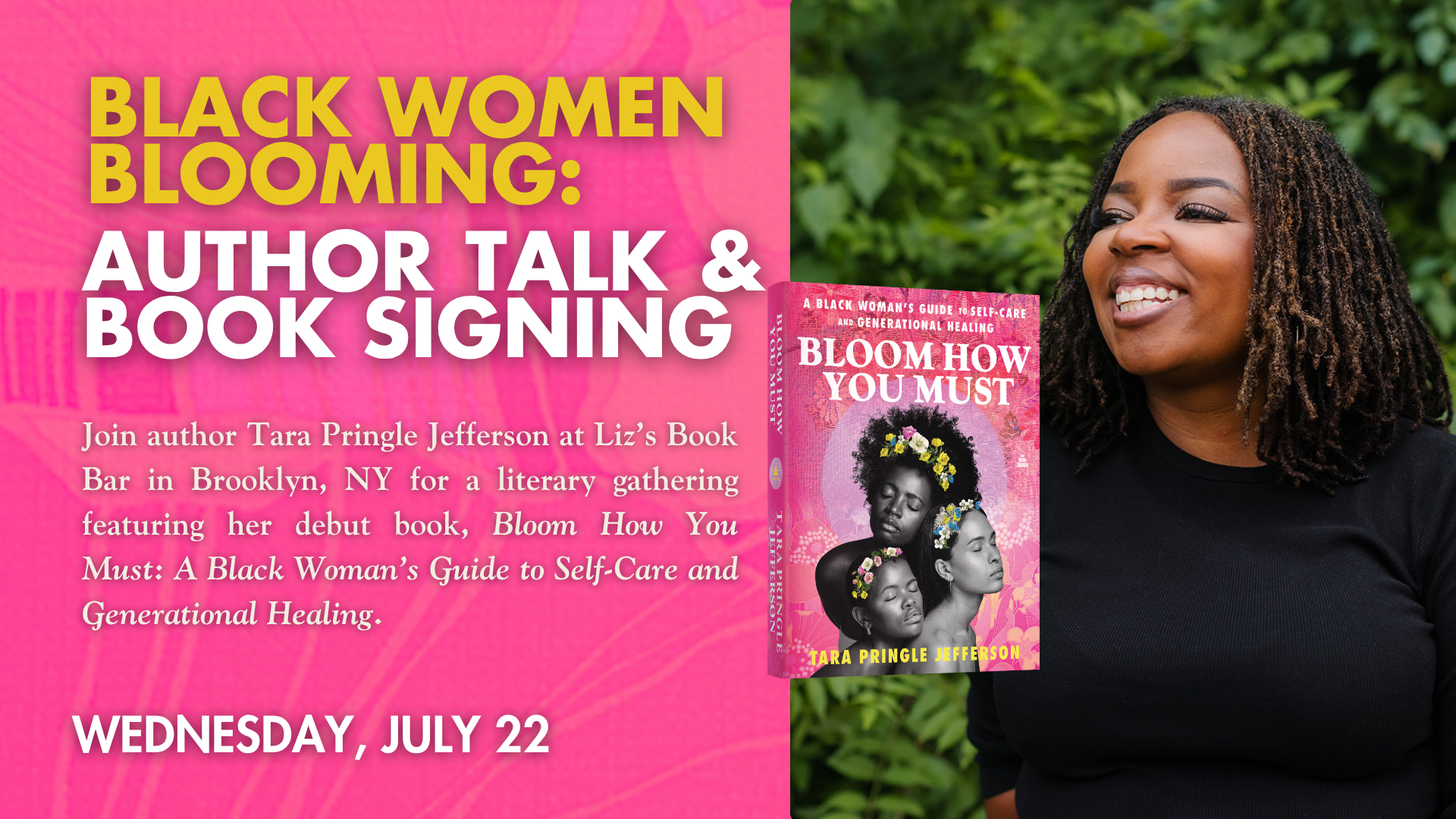 Bloom How You Must: A Guided Workshop at Liz’s Book Bar