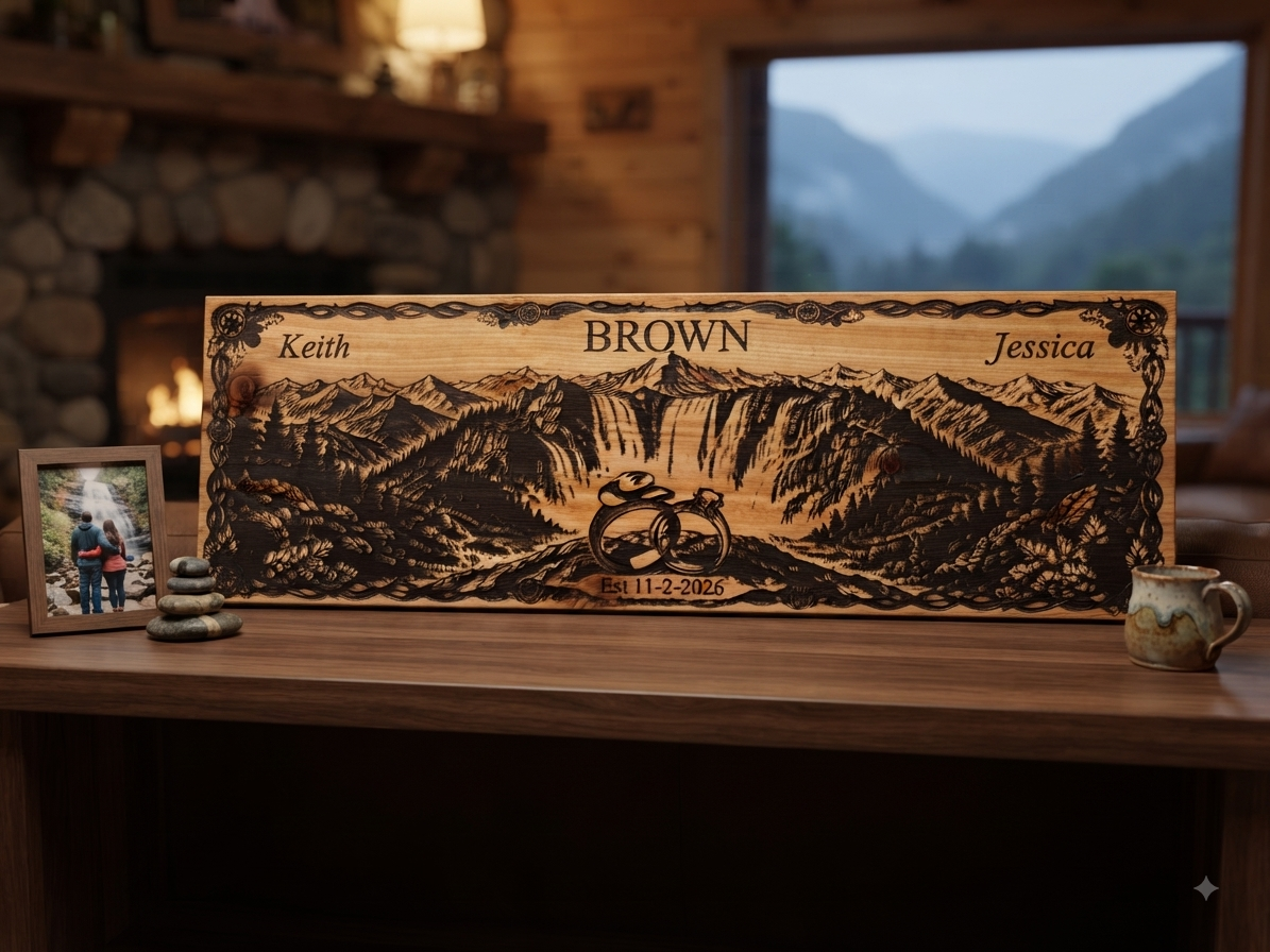 Custom Engraved Wood Signs