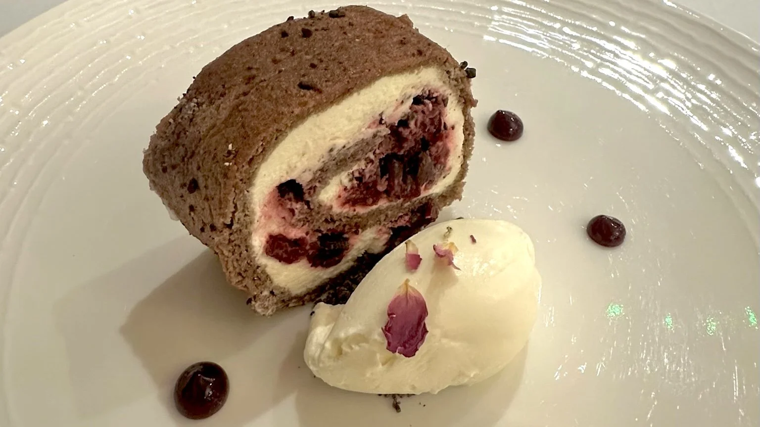 Gluten-free Black Forest roulade.JPG