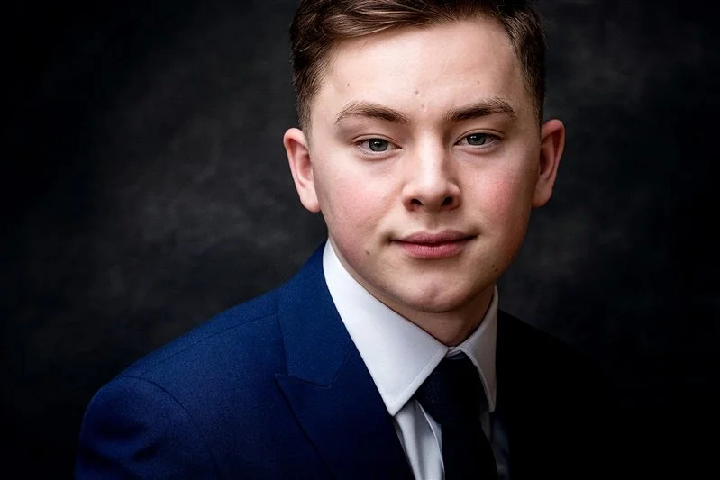 A young man wearing a suit and tie - London Portrait Photographer Matt Rock