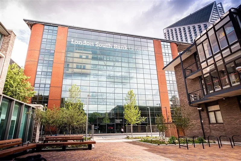 Commercial shoot in London - exterior photo of the London South Bank University