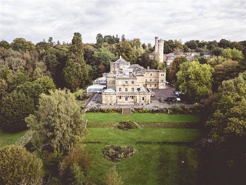 Drone shot of Salomons Estate