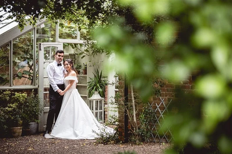 Bride & Groom at The Secret Garden - Ashford - Kent