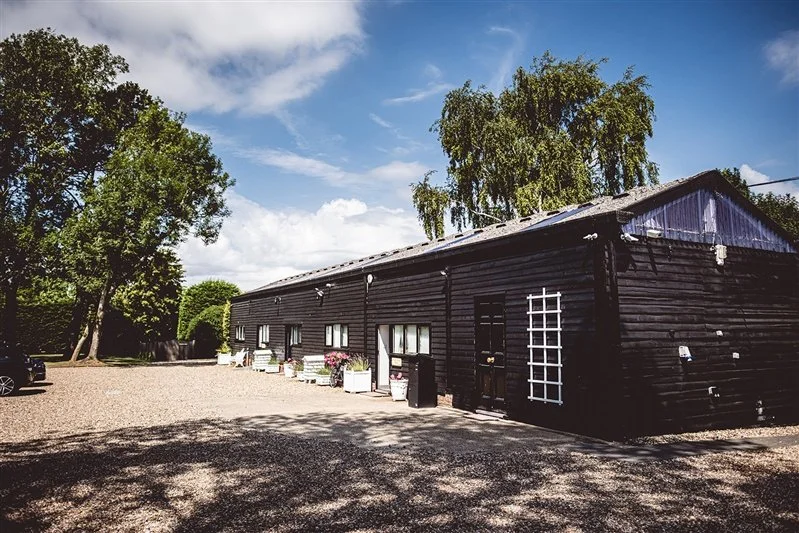 Colour photo of Winters Barns bridal prep room - Kent
