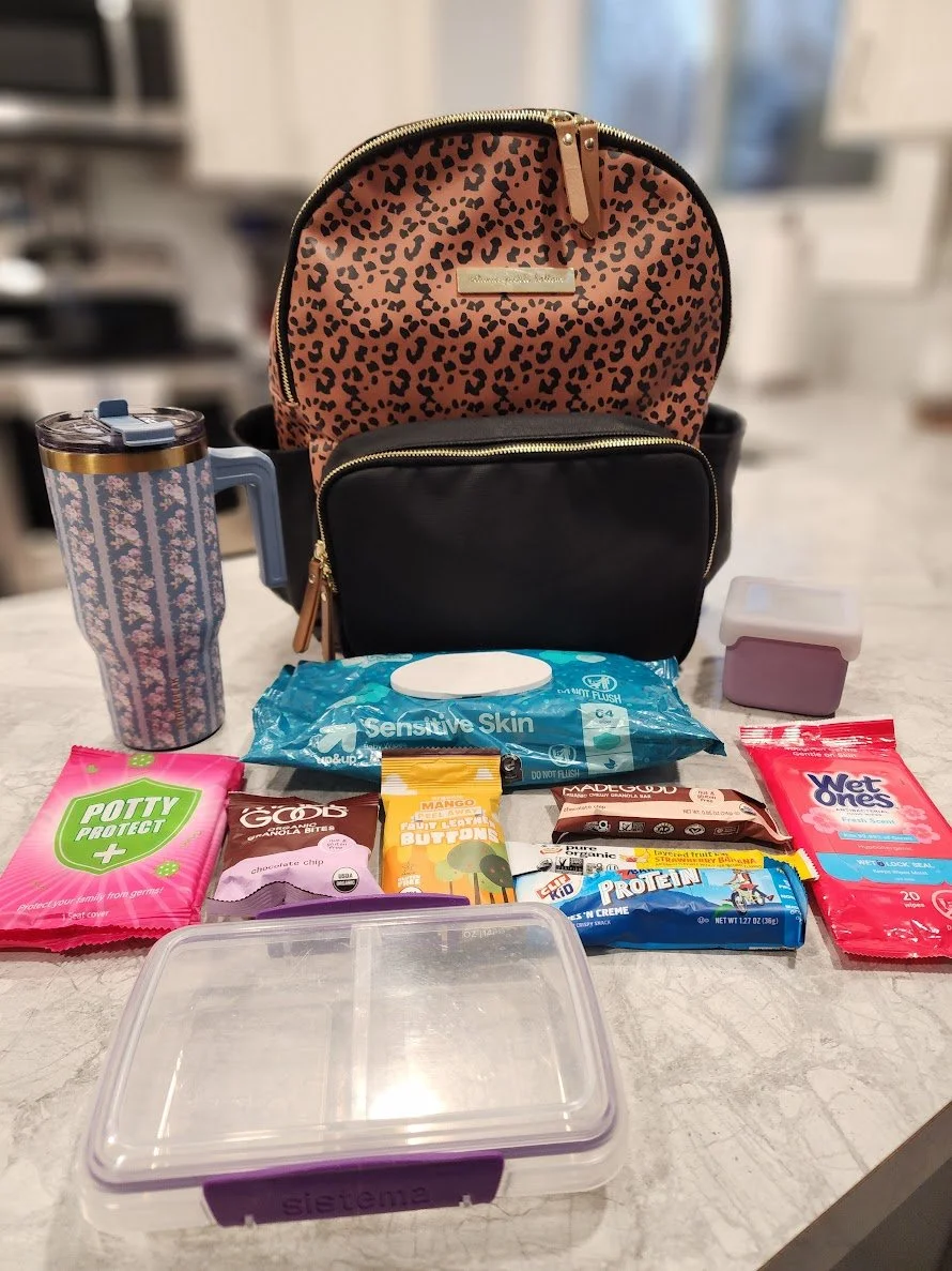 Why we still bring a ‘diaper bag’ along!