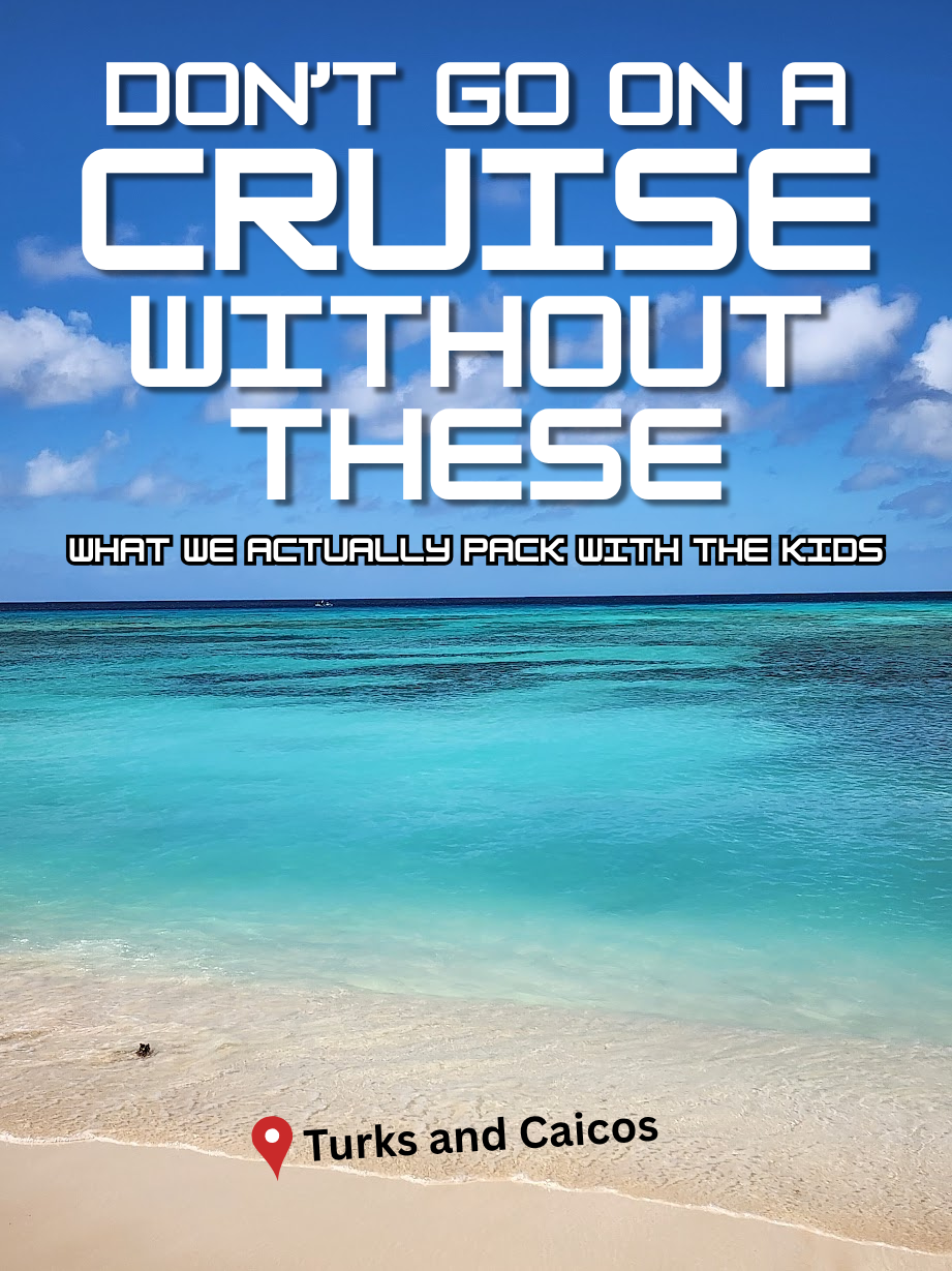 What We Actually Pack for a Cruise With Kids