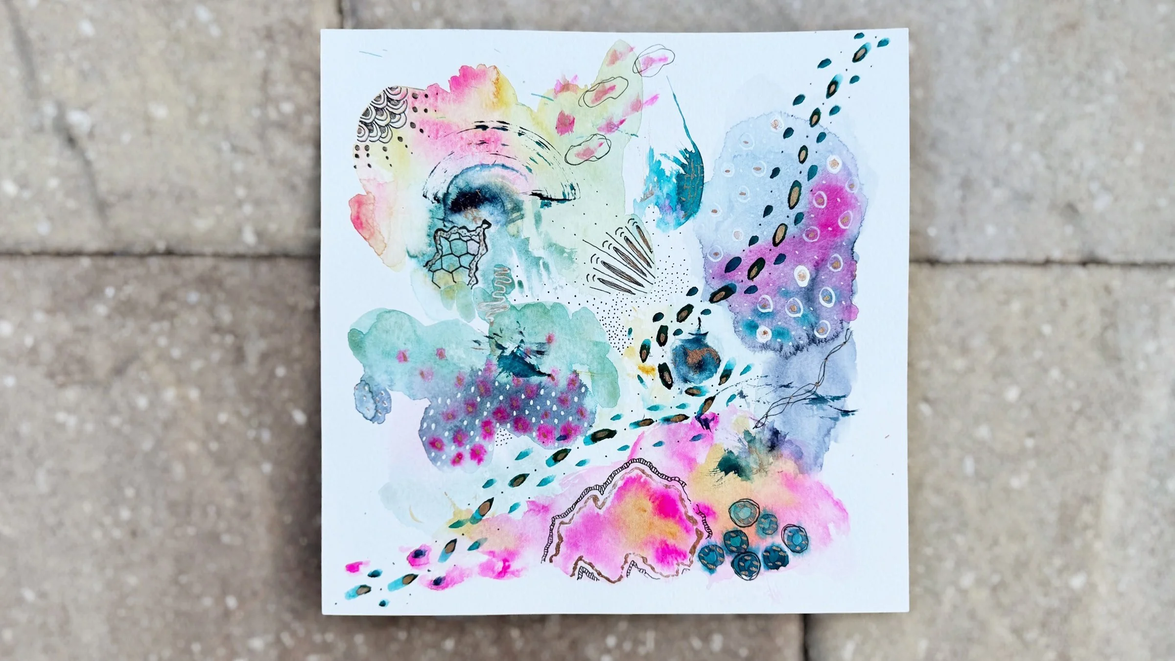 Spring Colored Vibrant Abstract TikTok LIVE 04 Replay