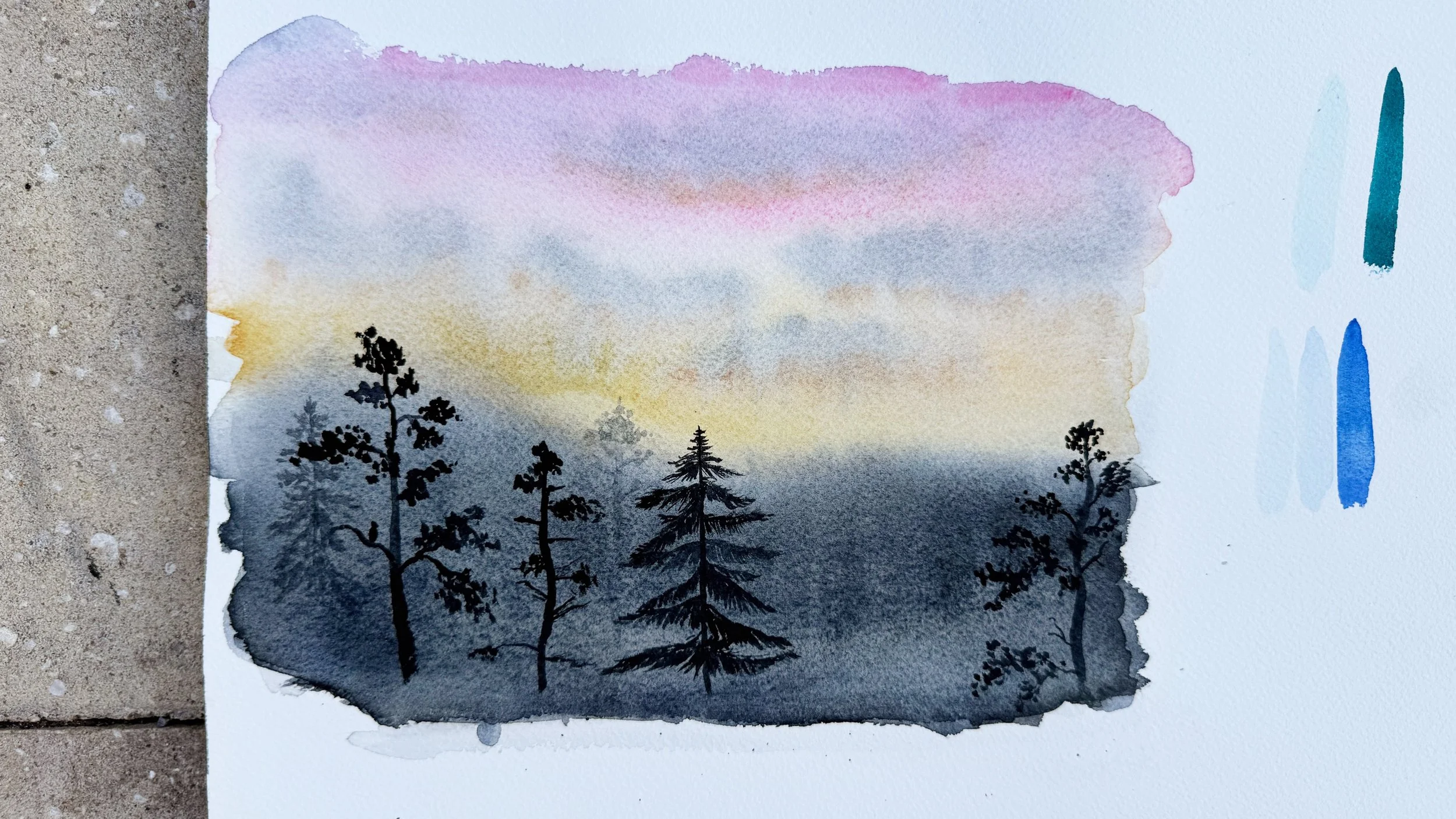 Layered Landscapes &amp; Trees TikTok LIVE 06 Replay