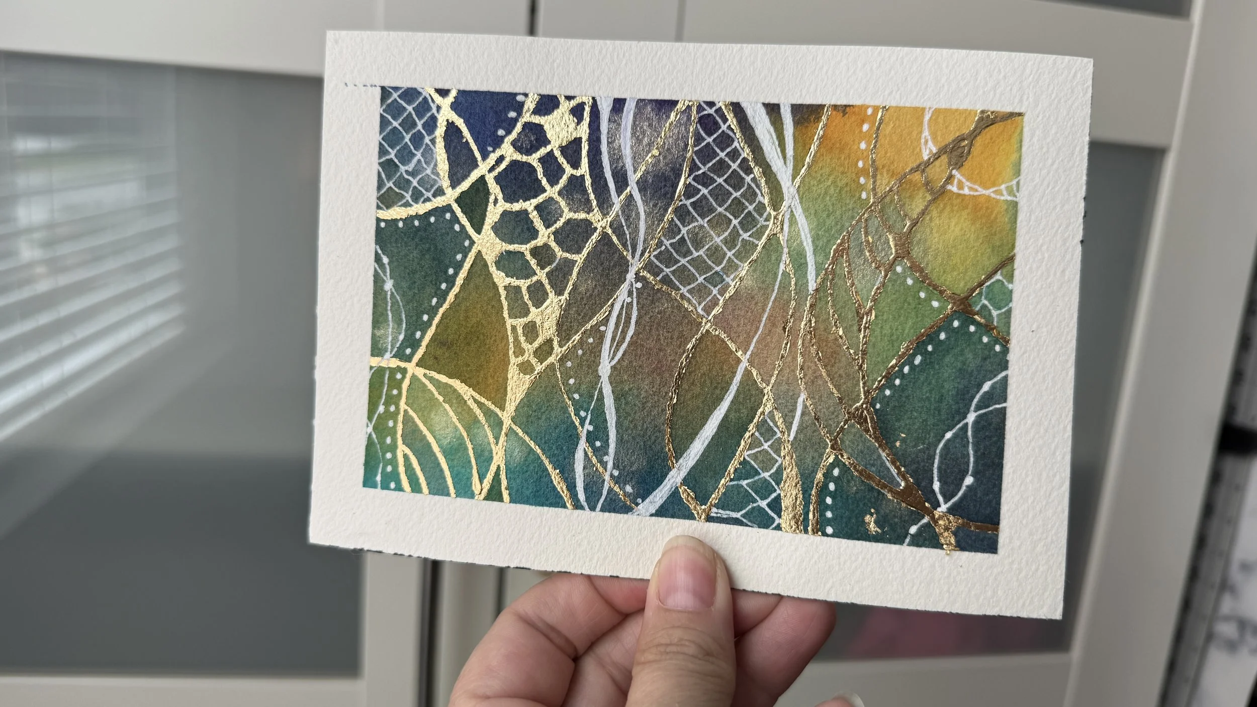 "Kaleidoscope" Mixed Media Abstract TikTok LIVE 27 Replay