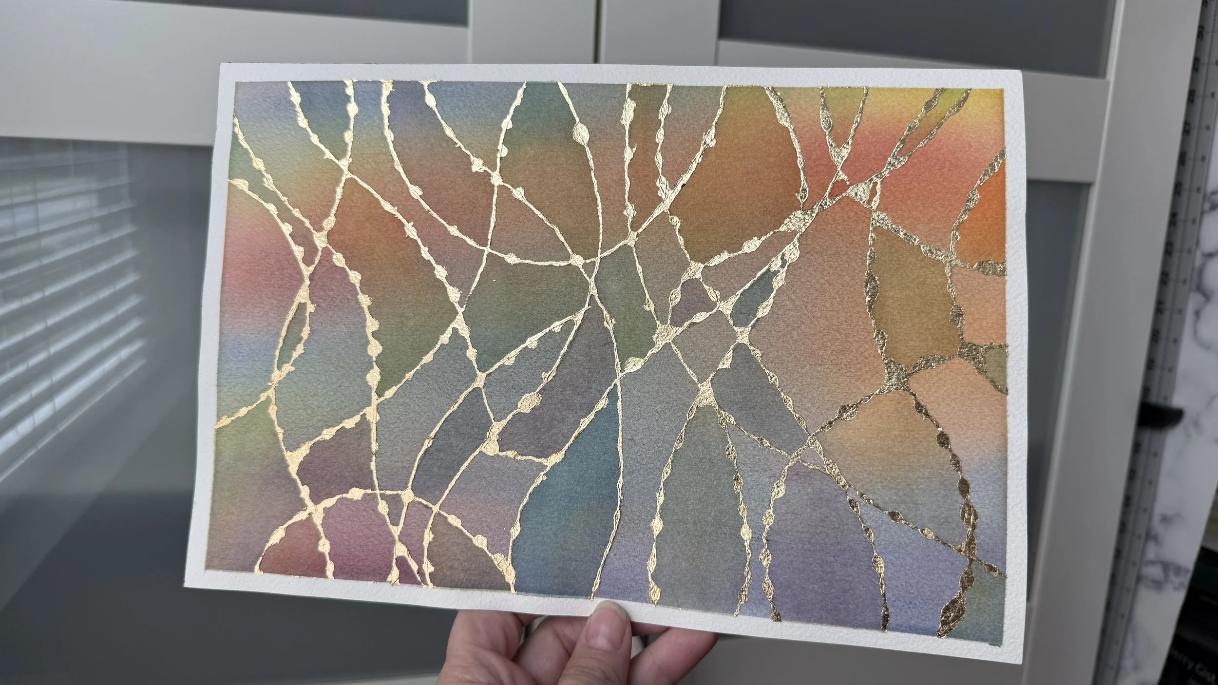 "Carousel's Carnival" Using Zollie's Palette Scout to Create Mixed Media Art Piece TikTok LIVE 36