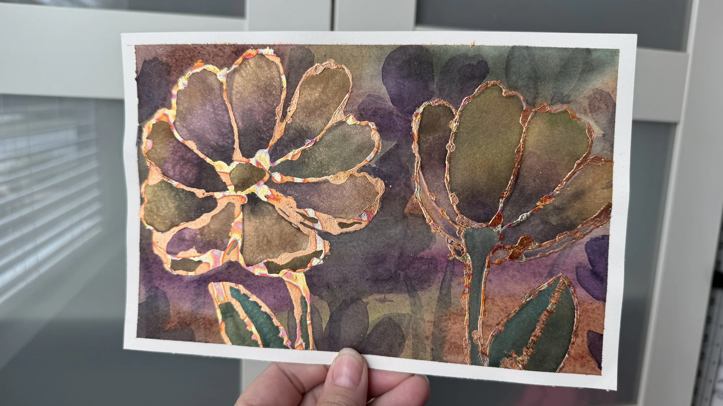 "Forest Hollows" Antique Metallic and Foil Florals TikTok LIVE Replay