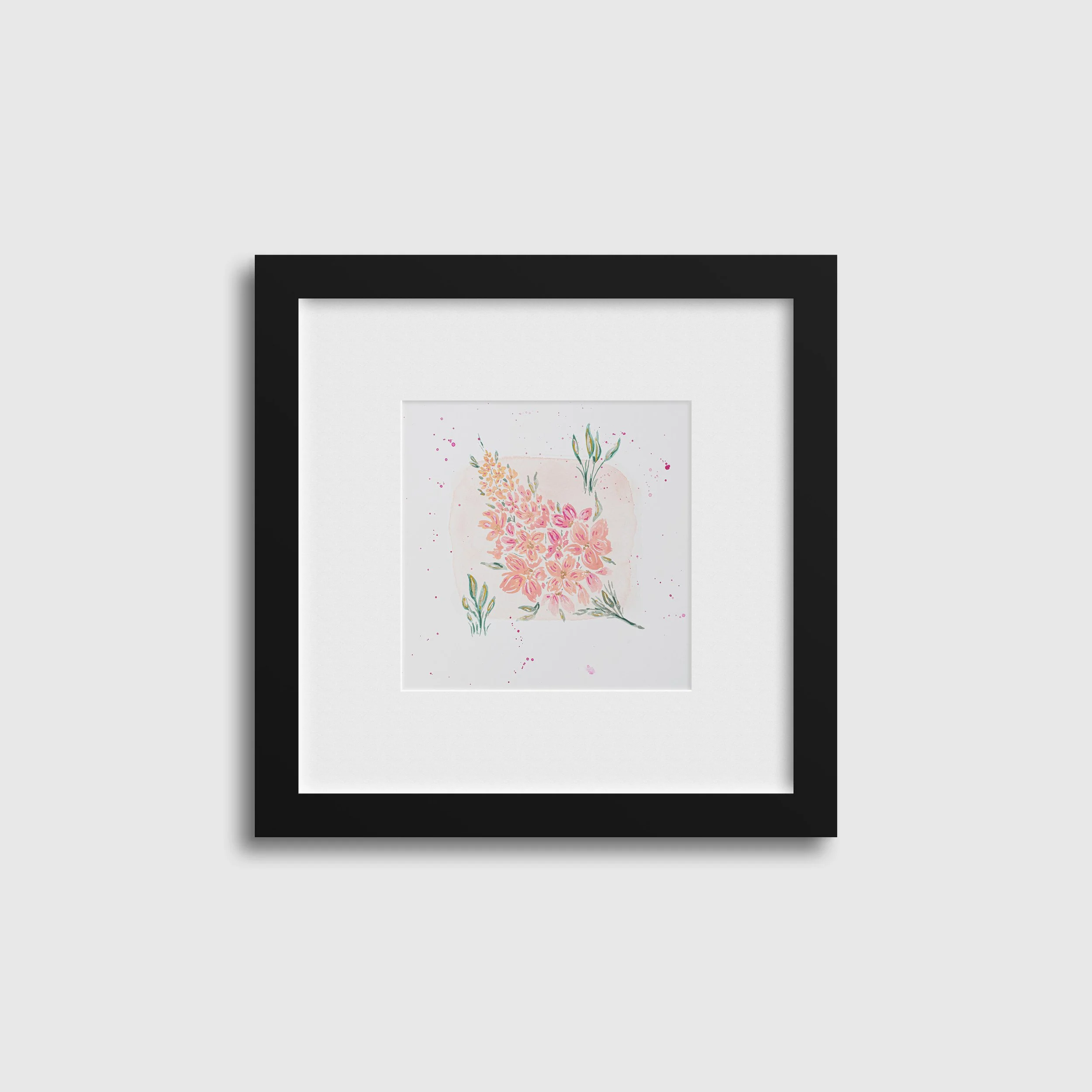 Peach Blossom Art Print from TikTok LIVE Sessions