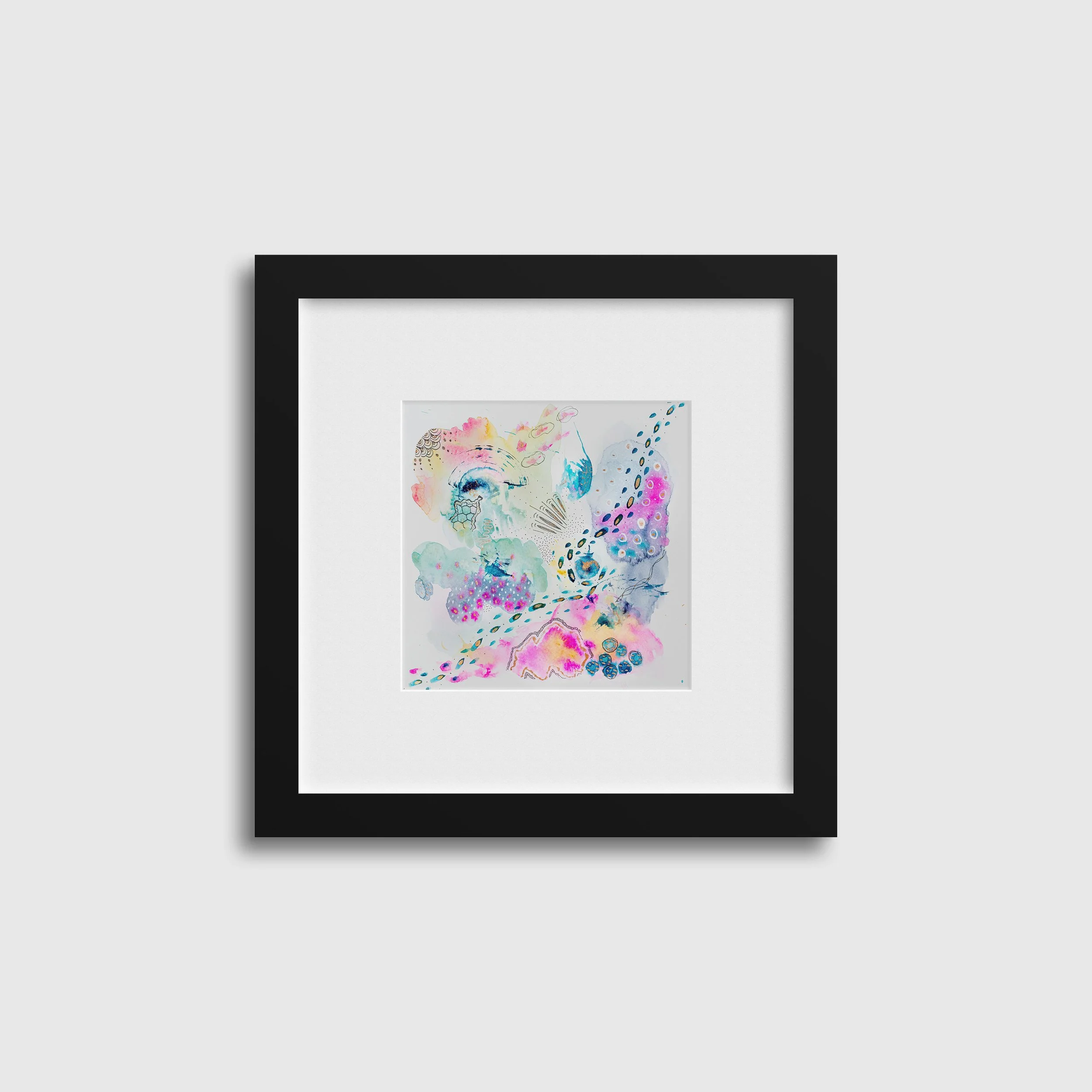 Pastel Motion Art Print from TikTok LIVE Sessions