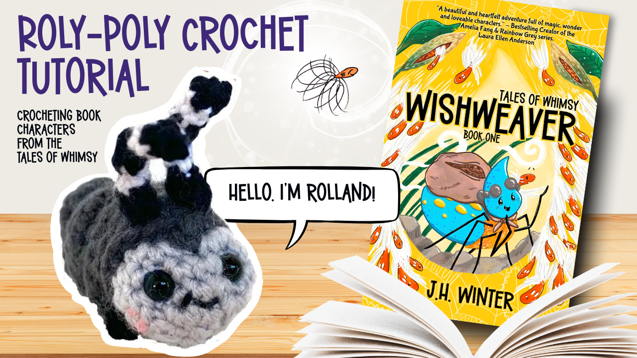 Crochet Rolland the Roly Poly Plushie!