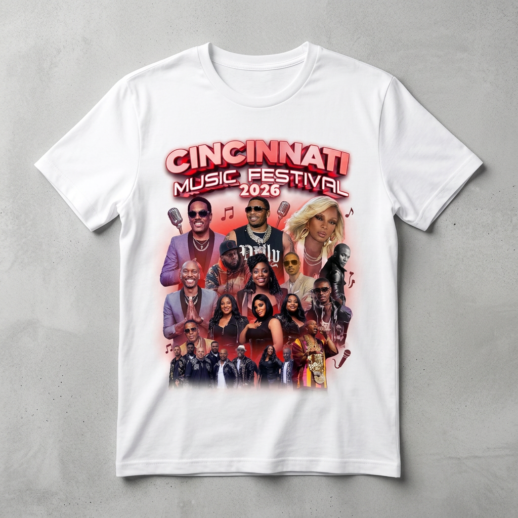 Cincinnati Fest T-shirt Red