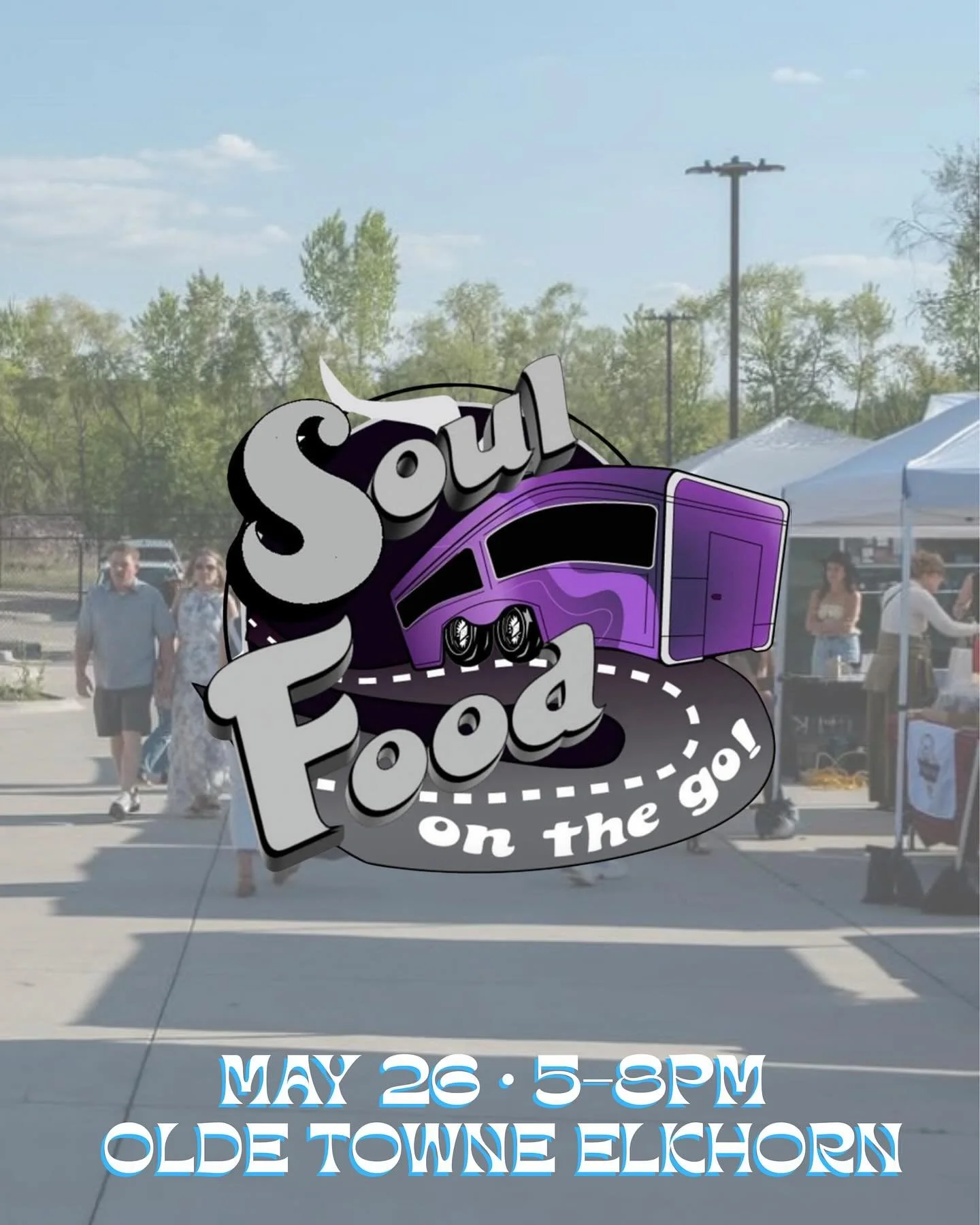 Big flavor&rsquo;s rollin&rsquo; in! Catch Soul Food on the Go at The Monday Night Market&rsquo;s Memorial Day Bash TOMORROW from 5&ndash;8PM in Olde Towne Elkhorn!
Come hungry and leave happy&mdash;soul food classics, good vibes, and a whole lotta f