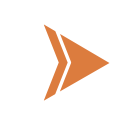 Number three with a right-facing orange and white arrow.