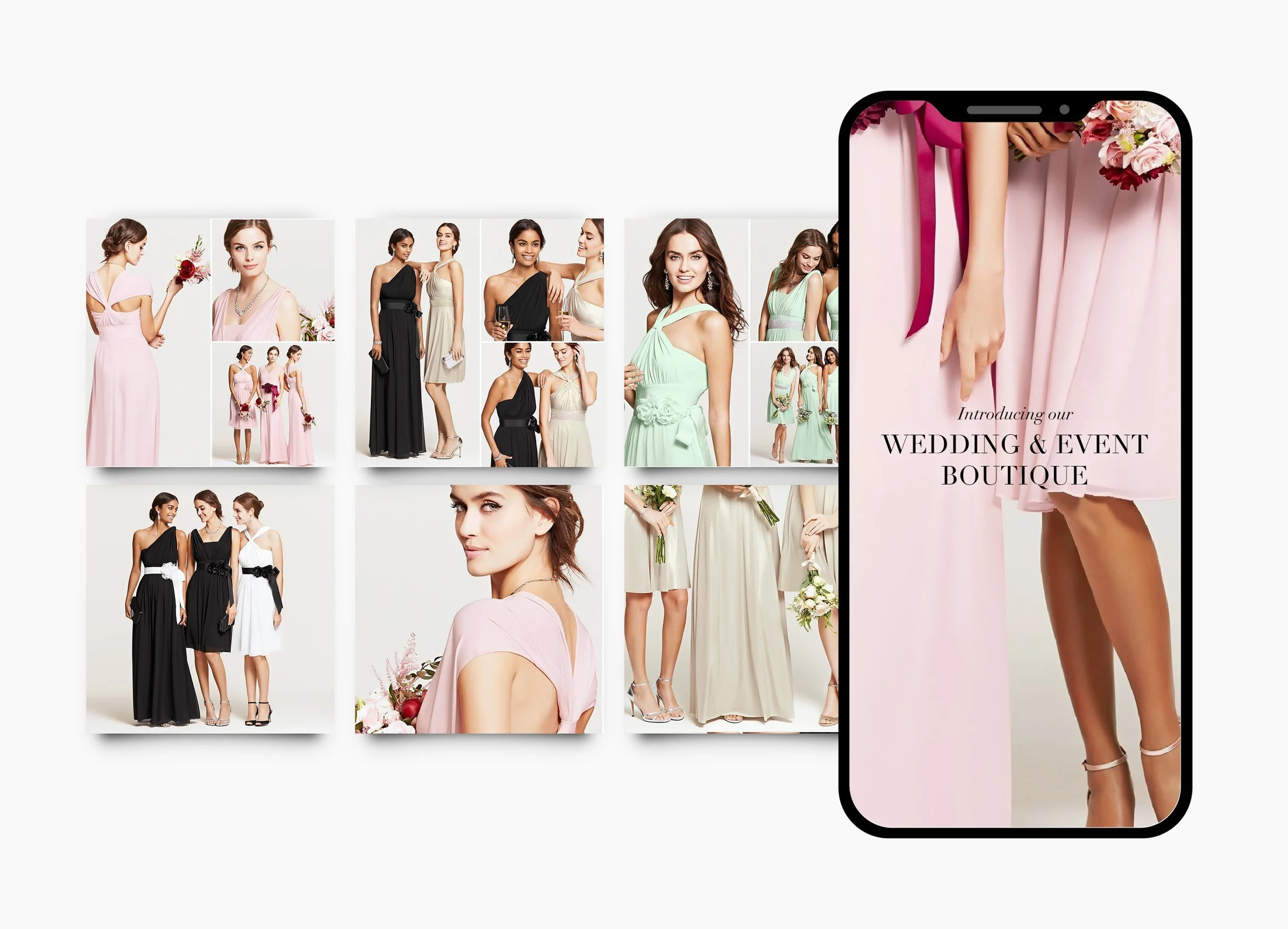 The Wedding and Event Boutique | Social Media Curation