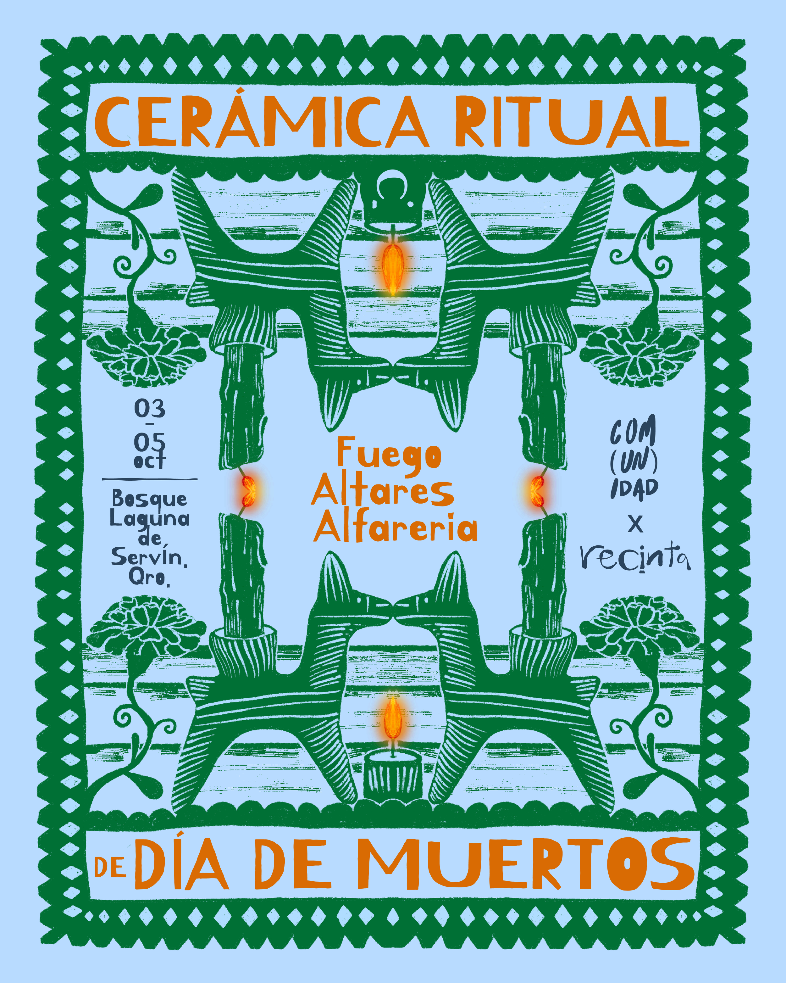 Cerámica Ritual para el Día de Muertos: Fuego, altares y alfarería.