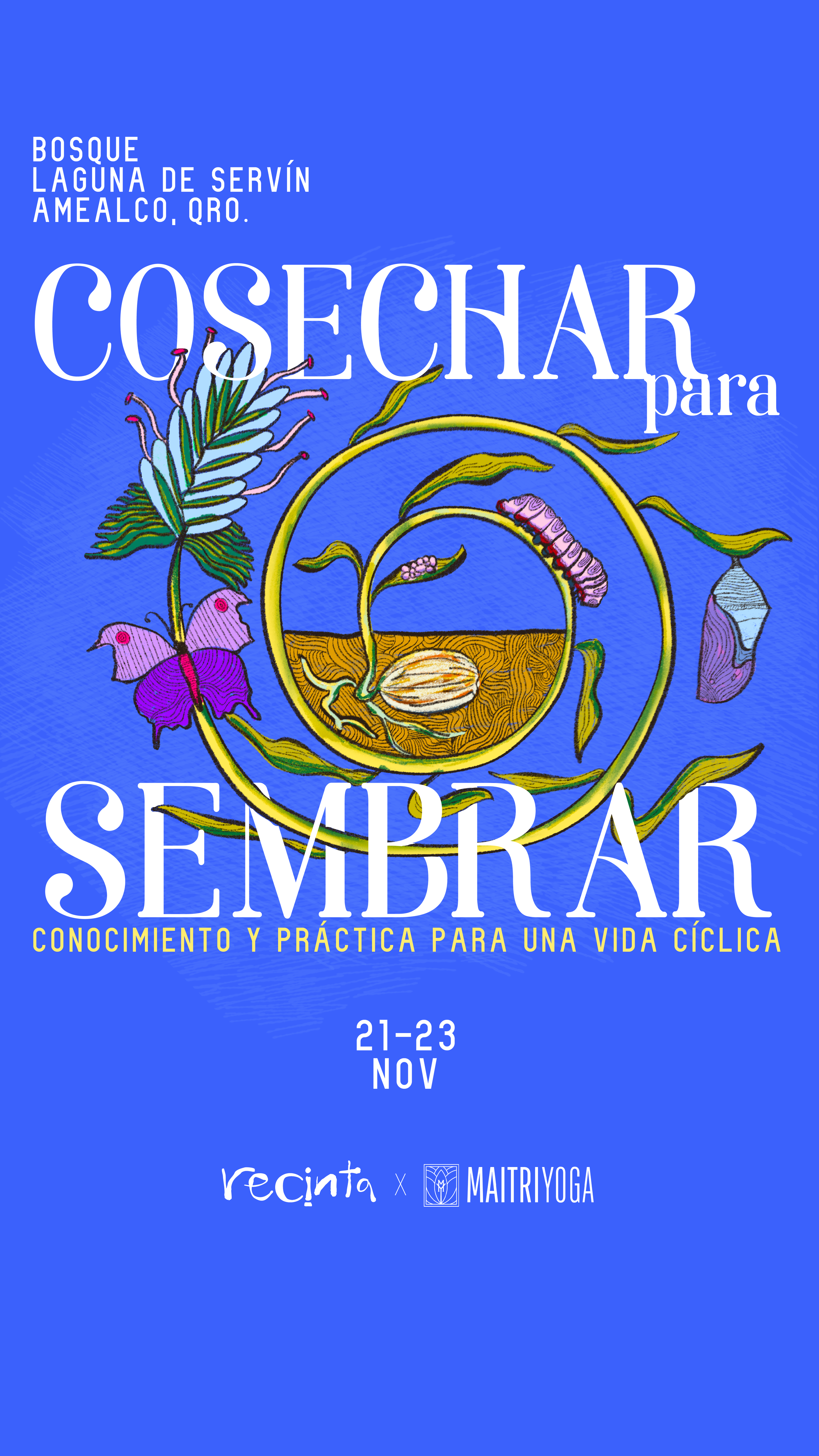 Cosechar para Sembrar: Conocimiento y Práctica para una Vida Cíclica