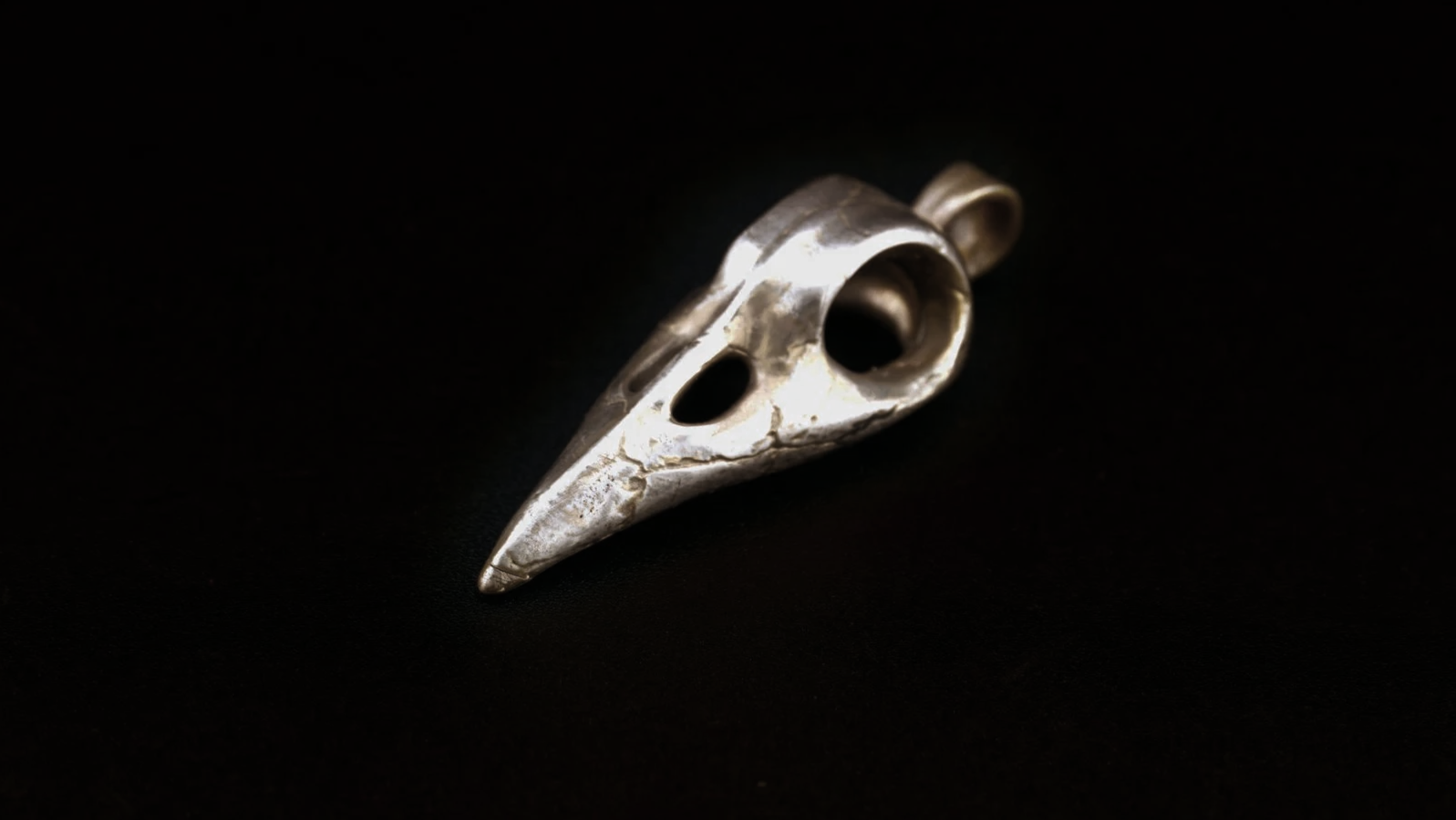 Crow's Skull Pendant