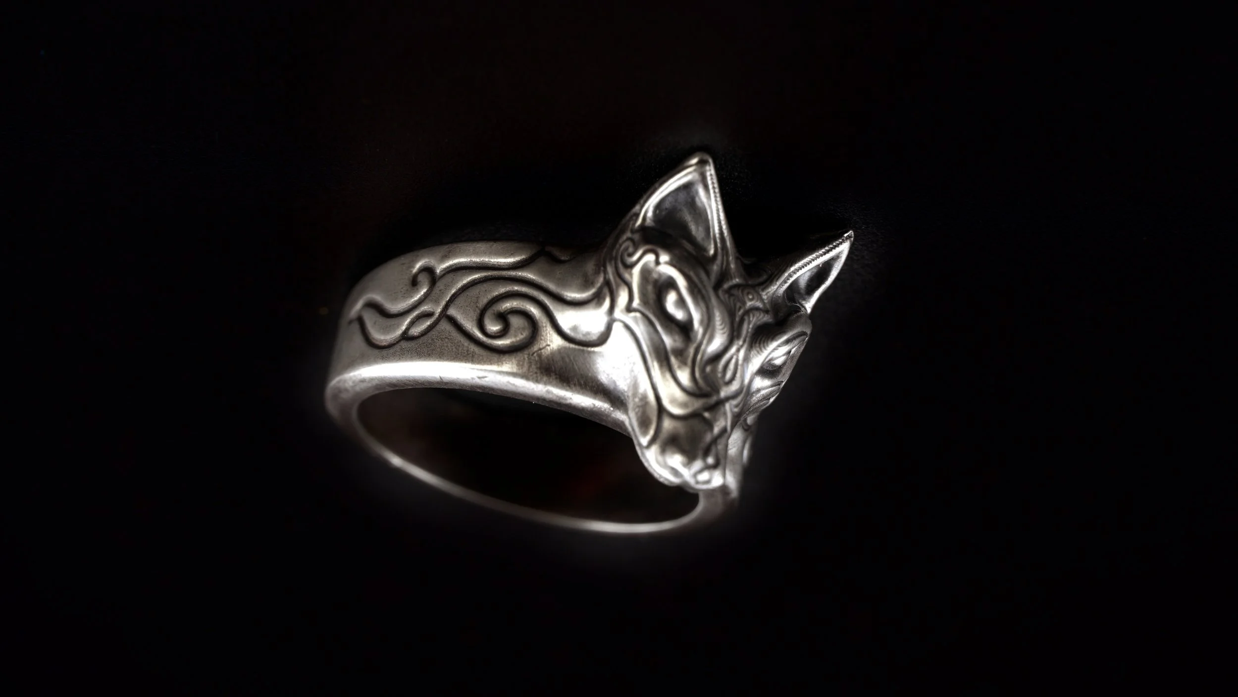 Celtic Wolf Ring