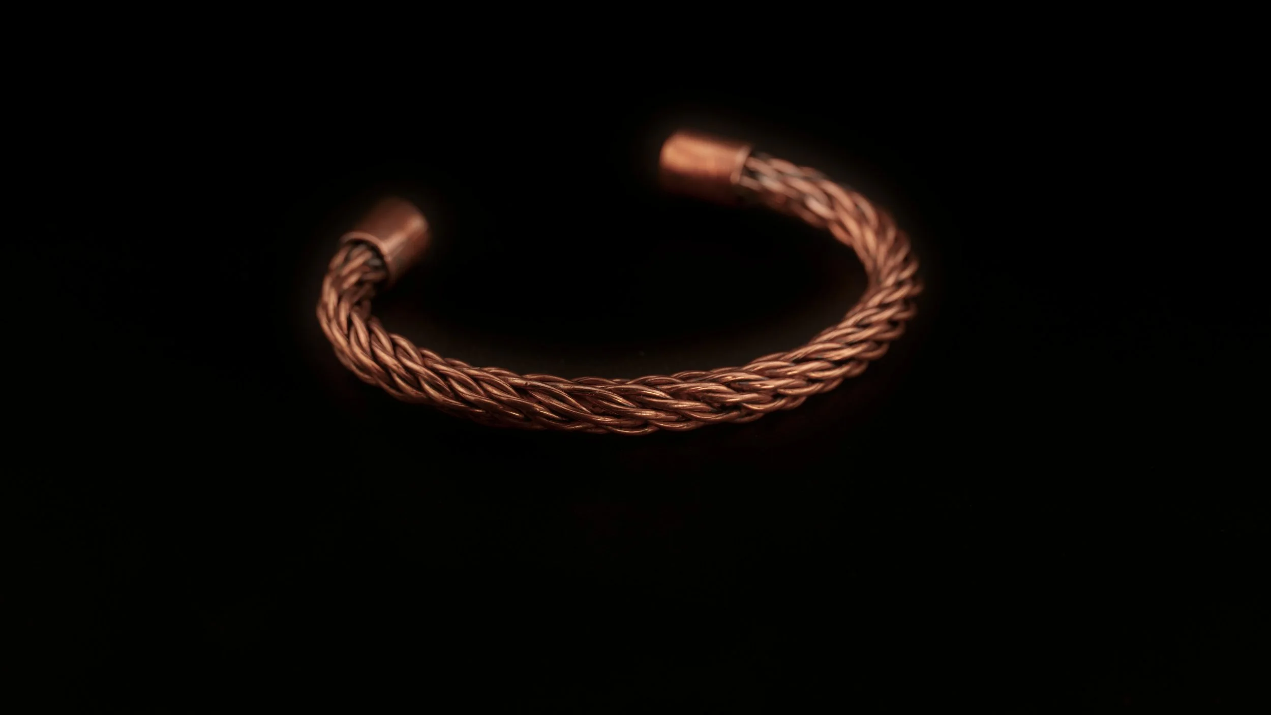 Copper Cuff (8 wire braided)