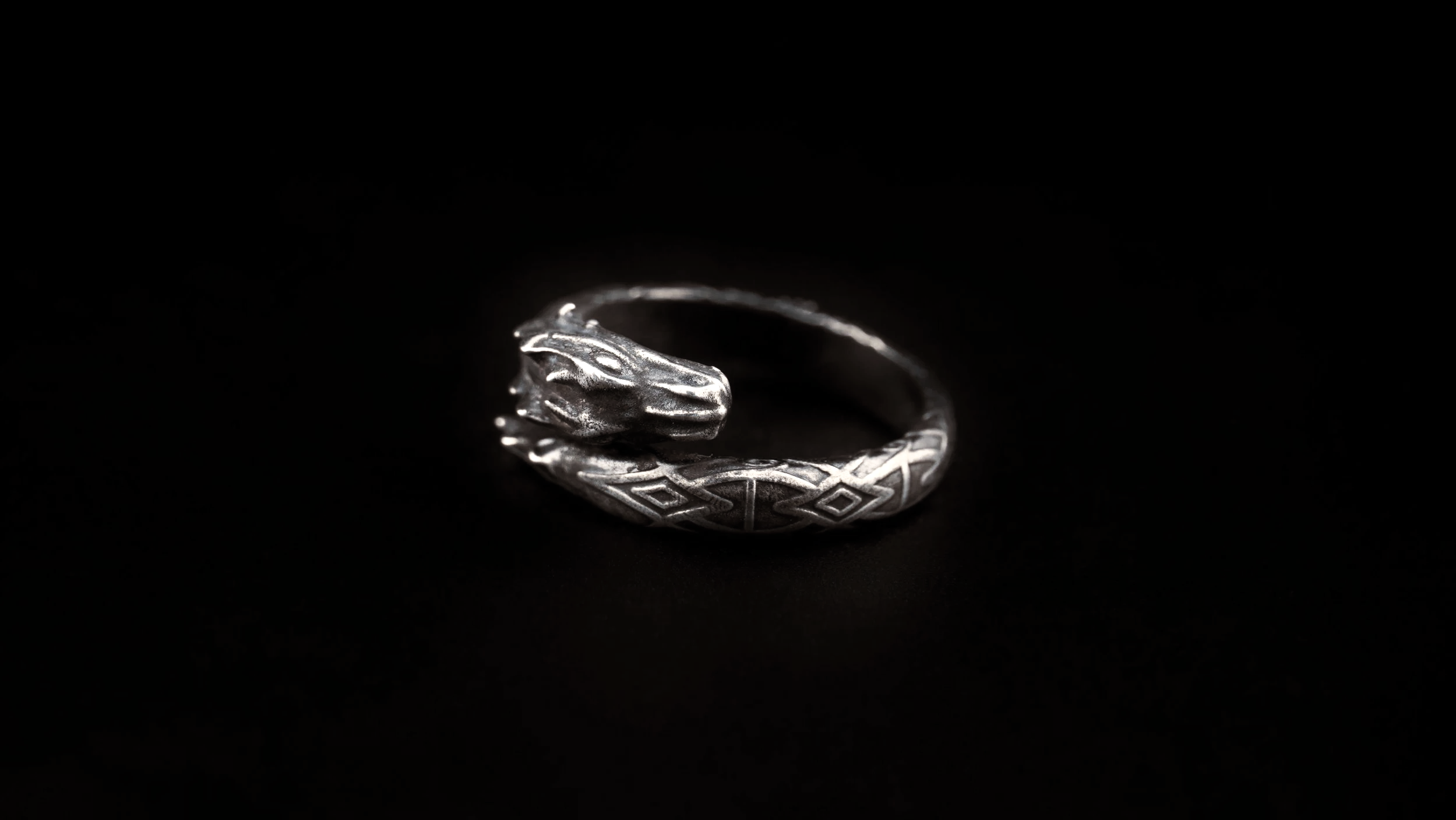 Viking Jormungandr Ring