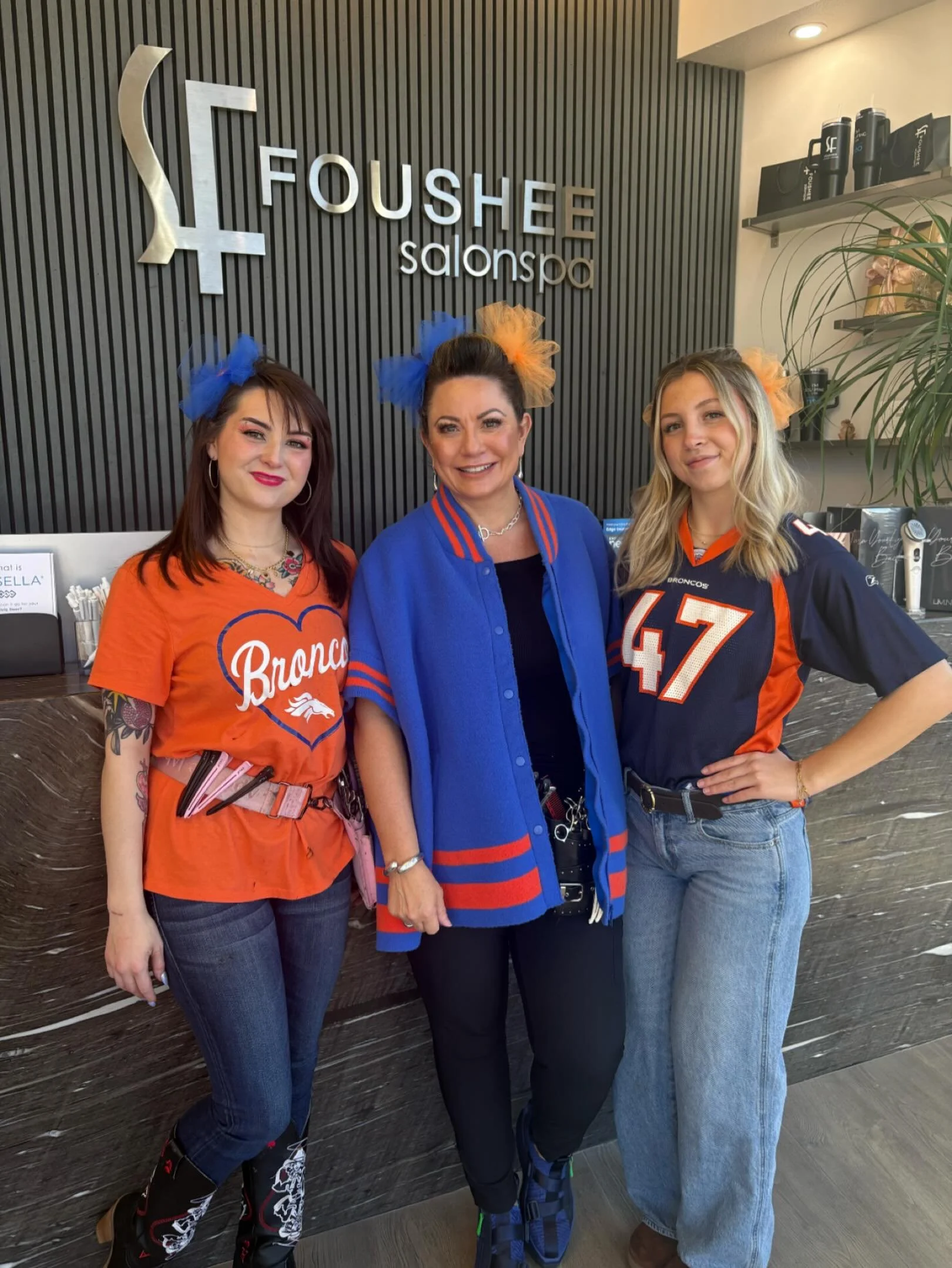 We are playoffs ready💙🧡
GO BRONCOS!!
#broncos #broncoscountryletsride #fousheesalonspa