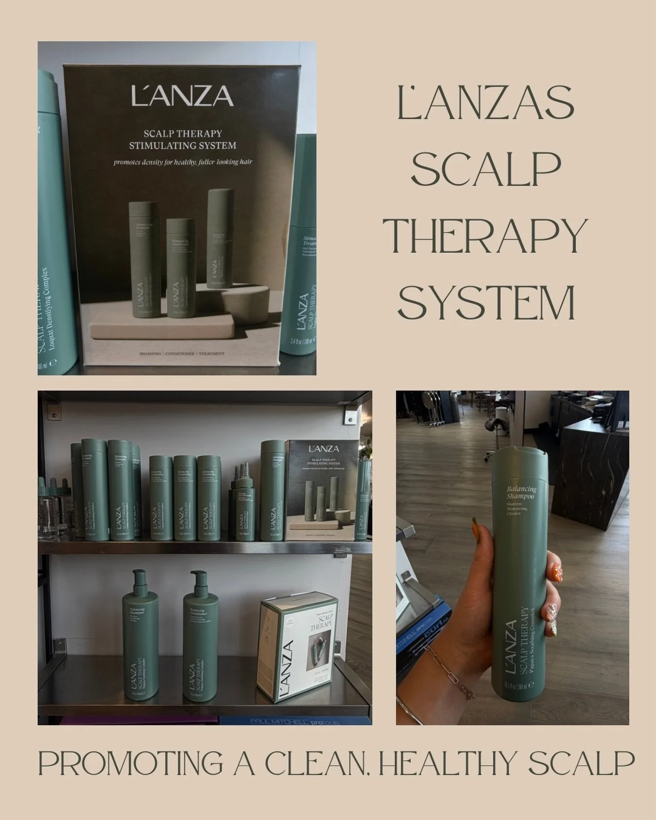 Lanza&rsquo;s new scalp therapy will keep your scalp feeling happy and healthy all day long! Come purchase in the salon today!!
#lanzahealinghaircare #fousheesalonspa