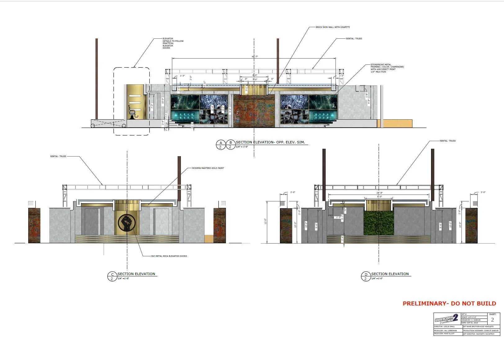 Undercover Brother 2 Construction Set for Headquarters