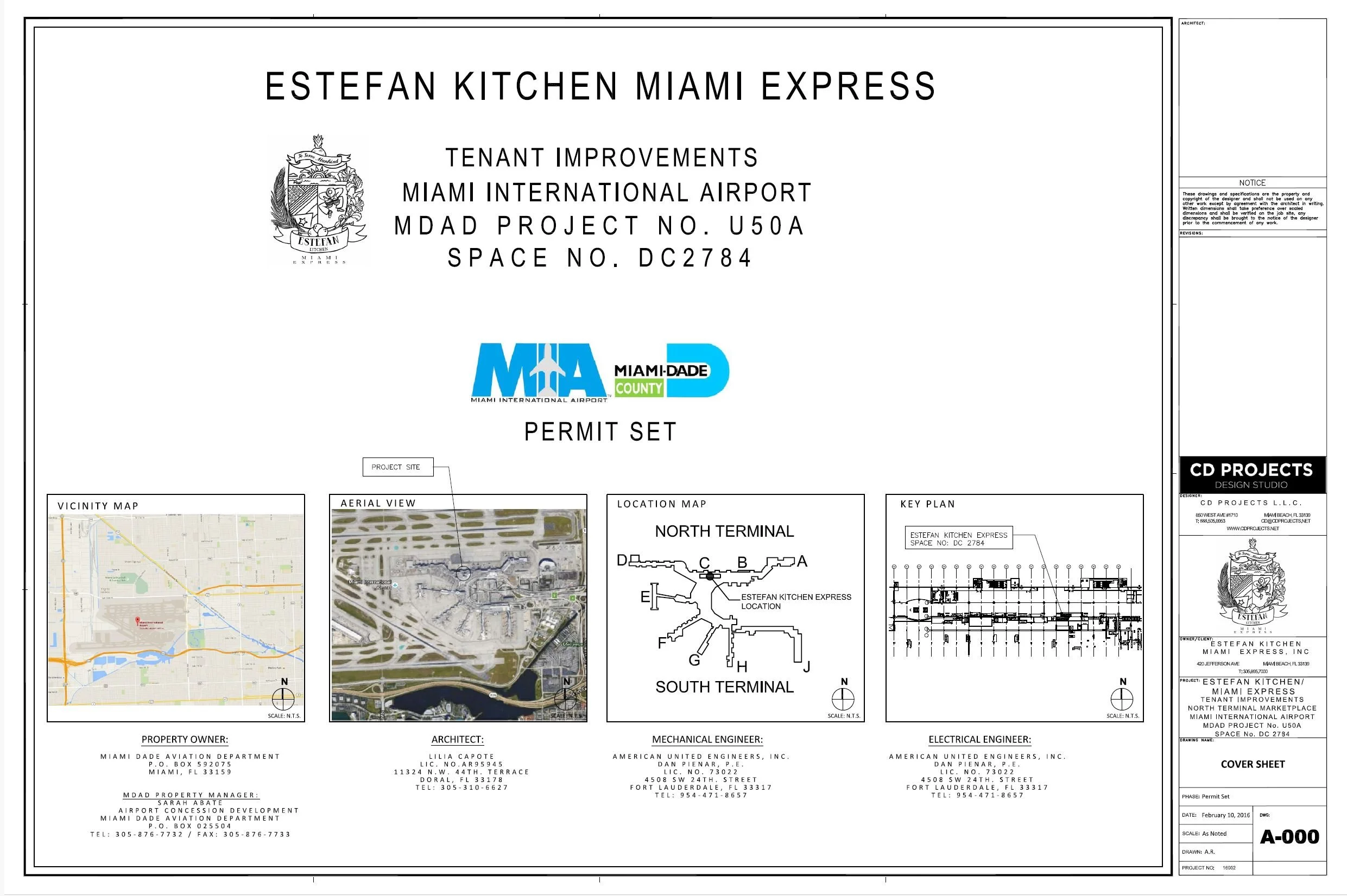 ESTEFAN KITCHEN EXPRESS PERMIT SET PDF- CLICK IMAGE TO OPEN