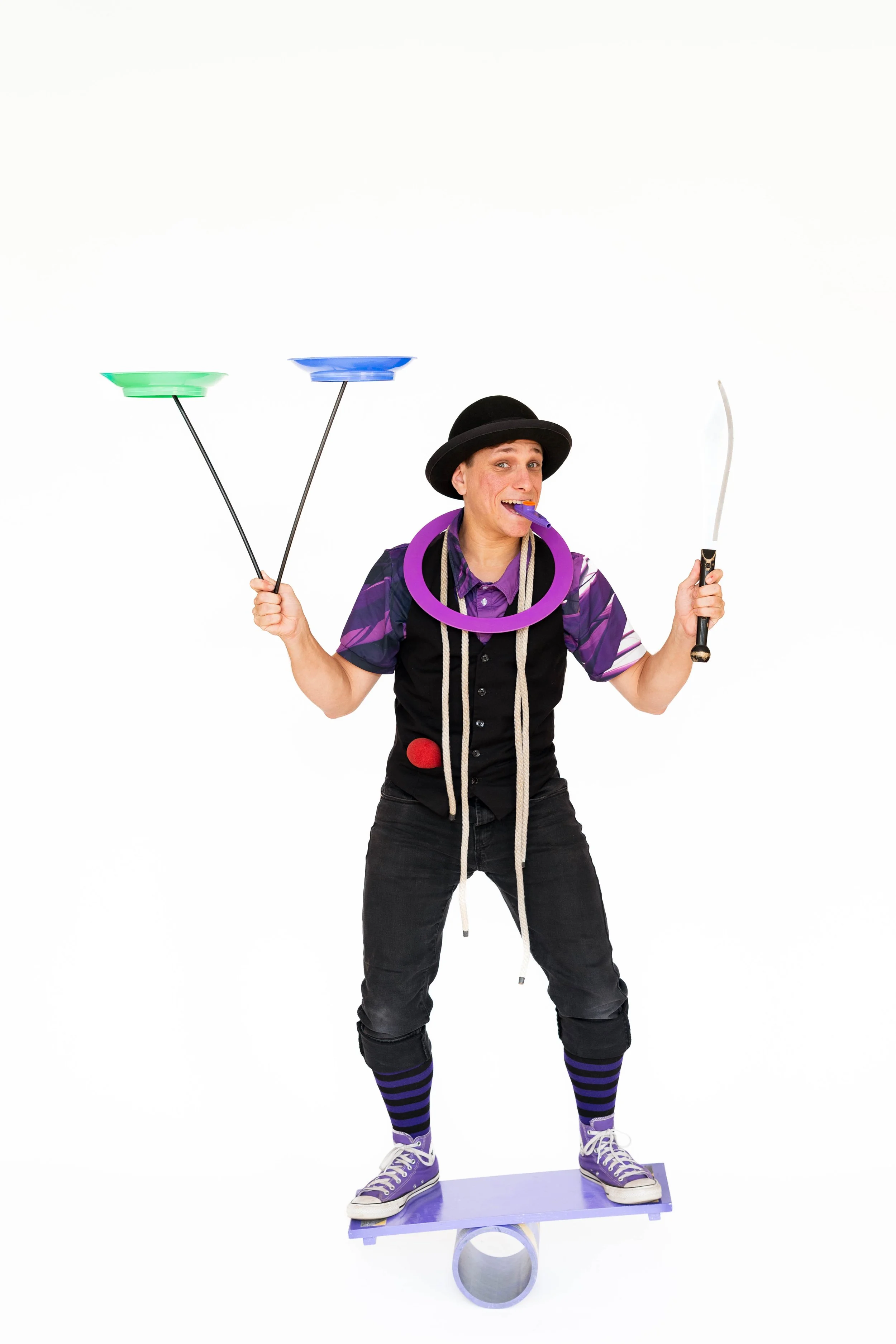 Andrew Silver Circus Variety. Balancing