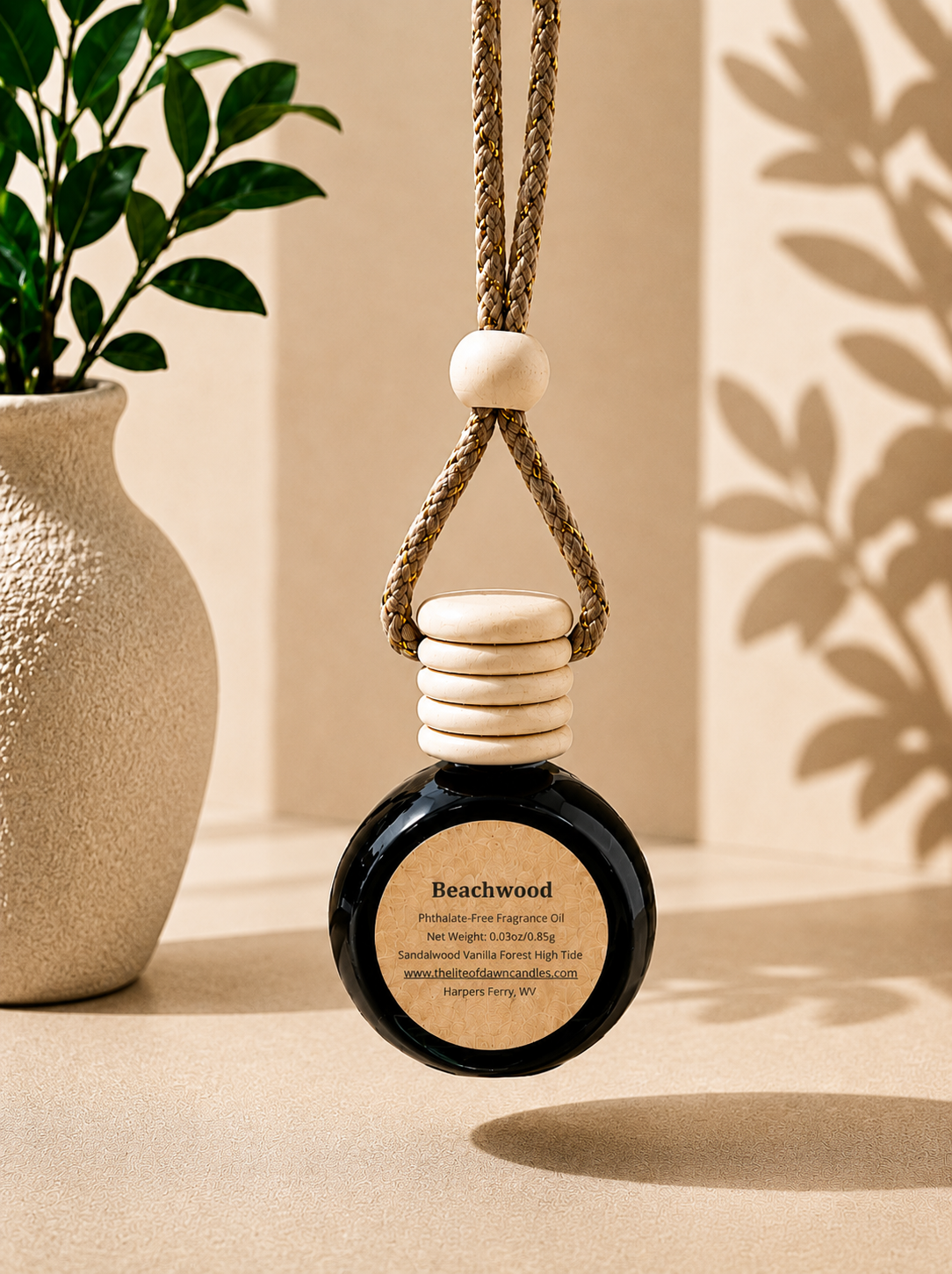 Beach Wood Car Freshener