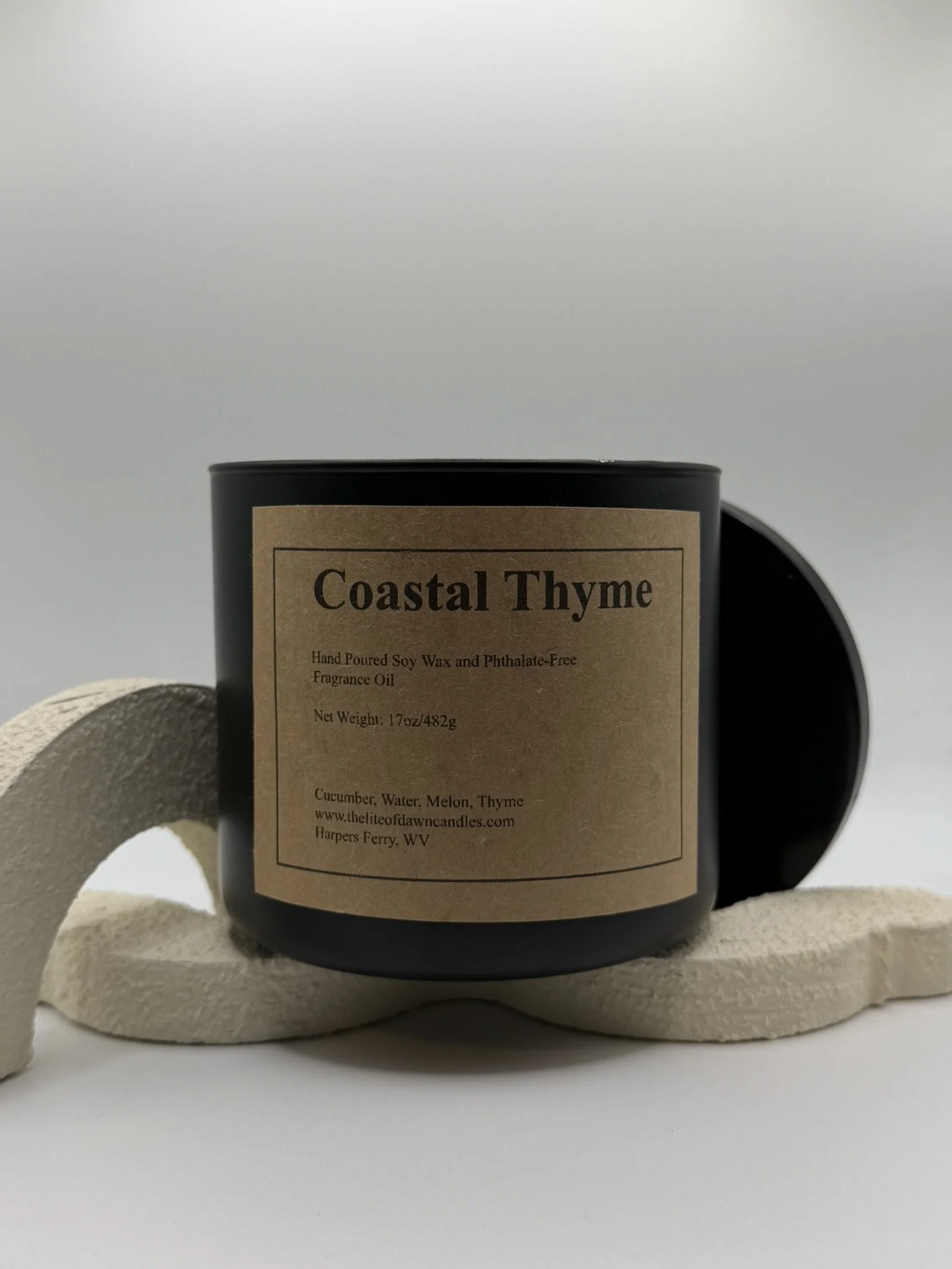Coastal Thyme Soy Wax Candle 17oz