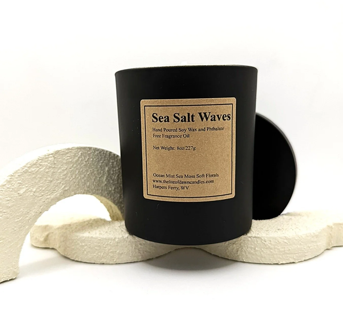 Sea Salt Waves Soy Wax Candle 8oz