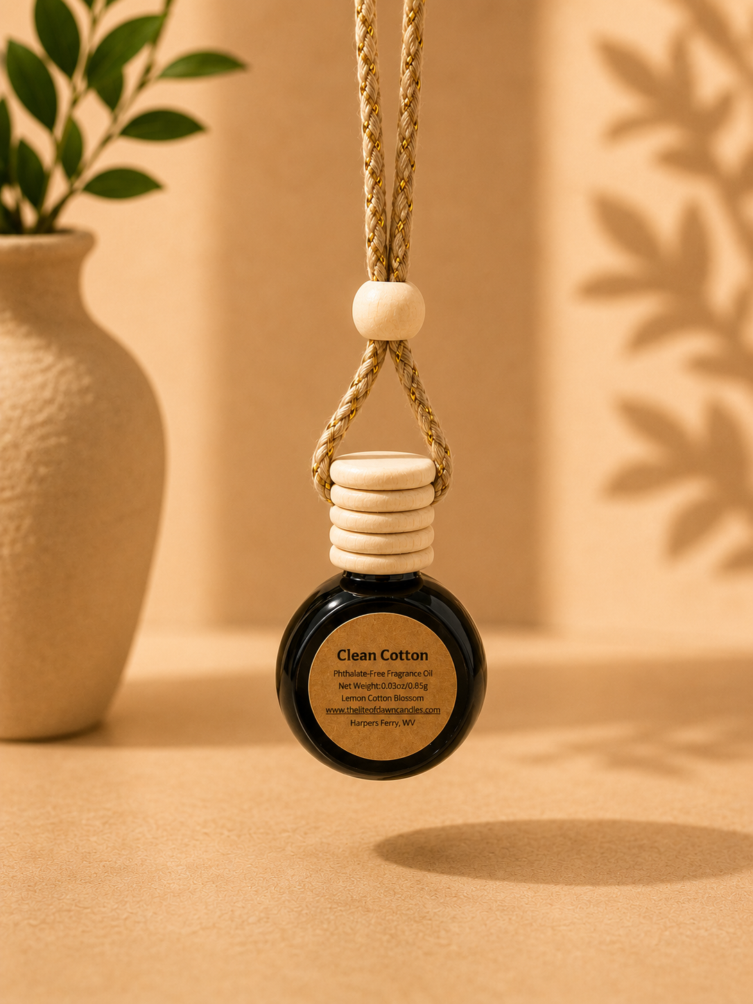 Clean Cotton Car Freshener